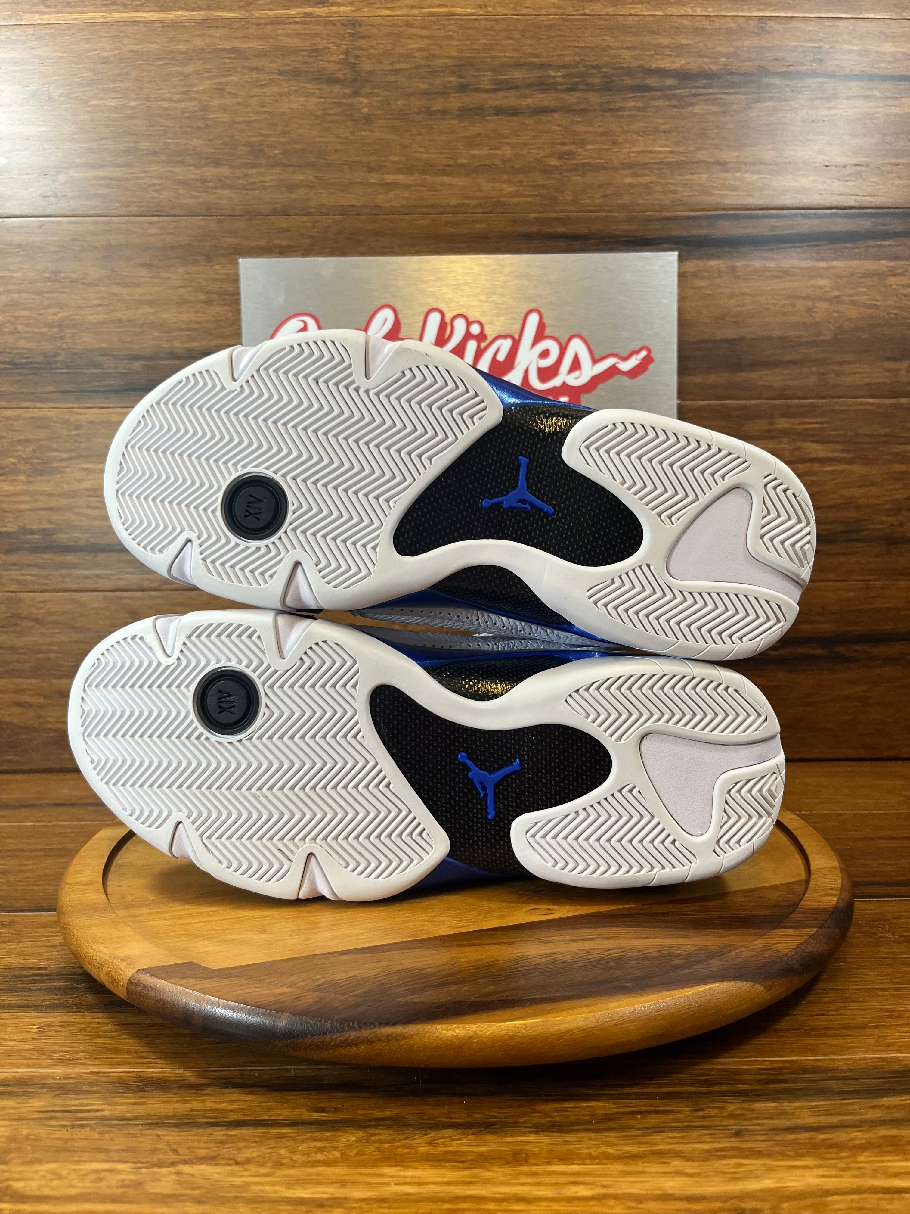 Jordan 14 Retro White Hyper Royal