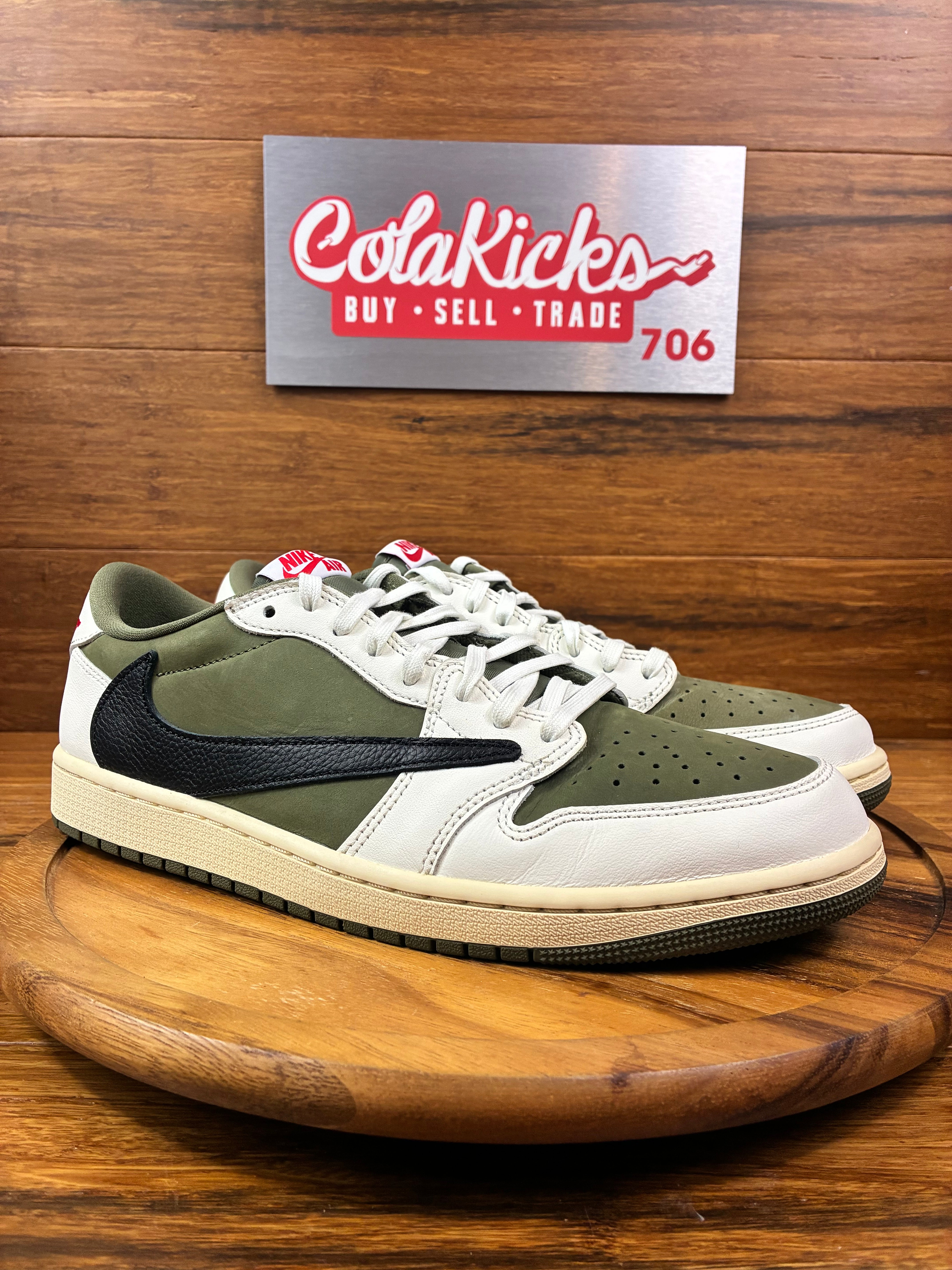 Jordan 1 Retro Low OG SP Travis Scott Medium Olive