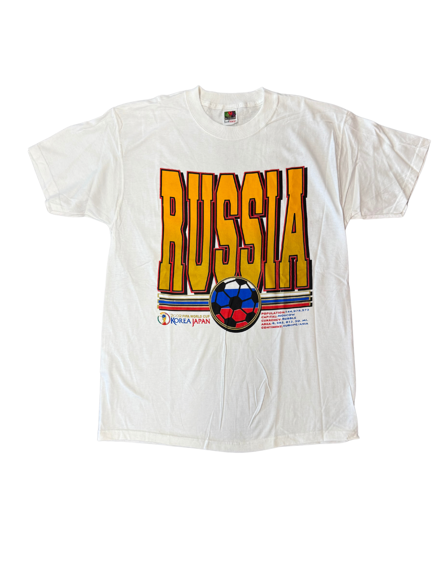 Russia 2002 World Cup Tee