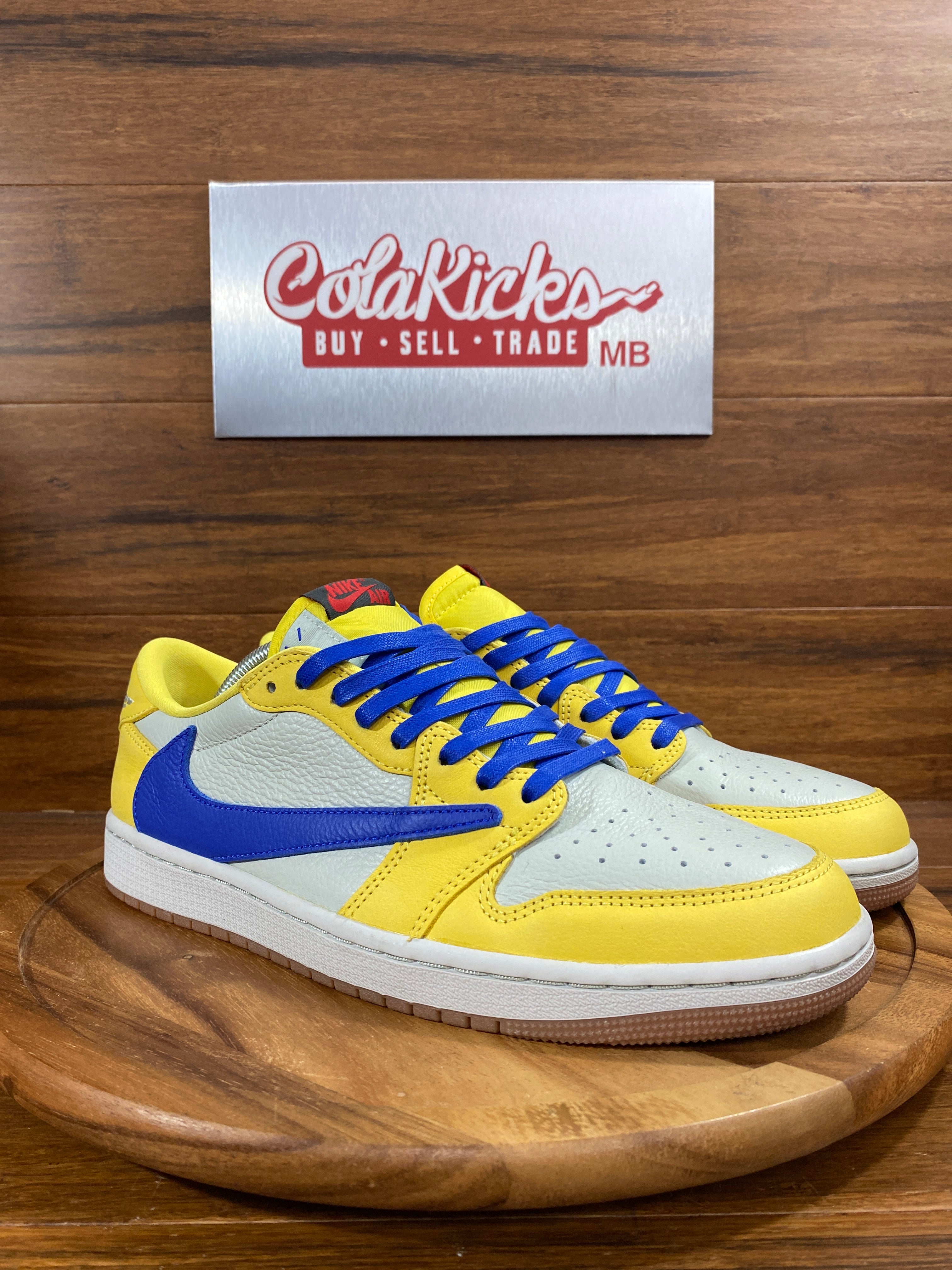 Jordan 1 Retro Low OG SP Travis Scott Canary (Women's)