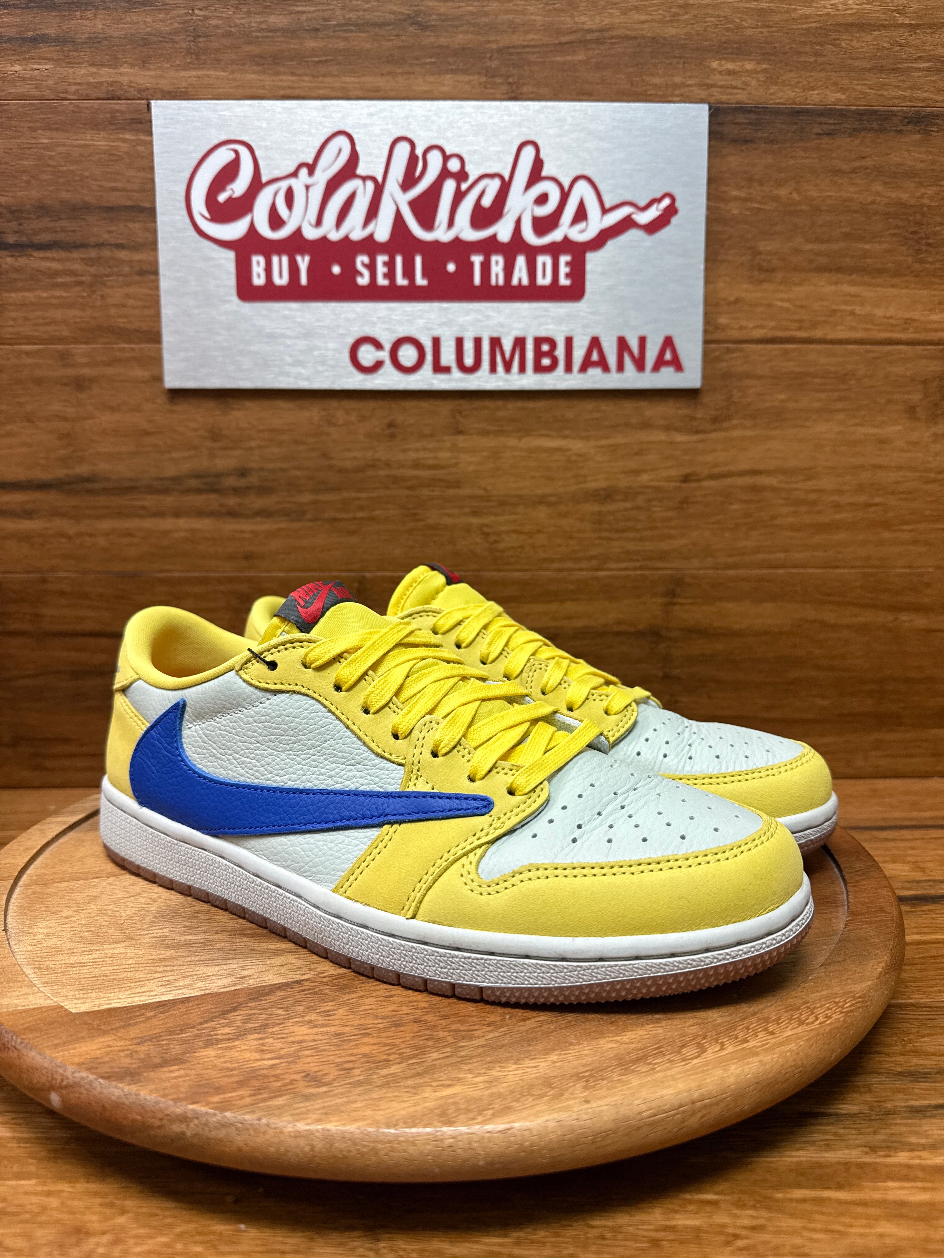 Jordan 1 Retro Low OG SP Travis Scott Canary (Women's)