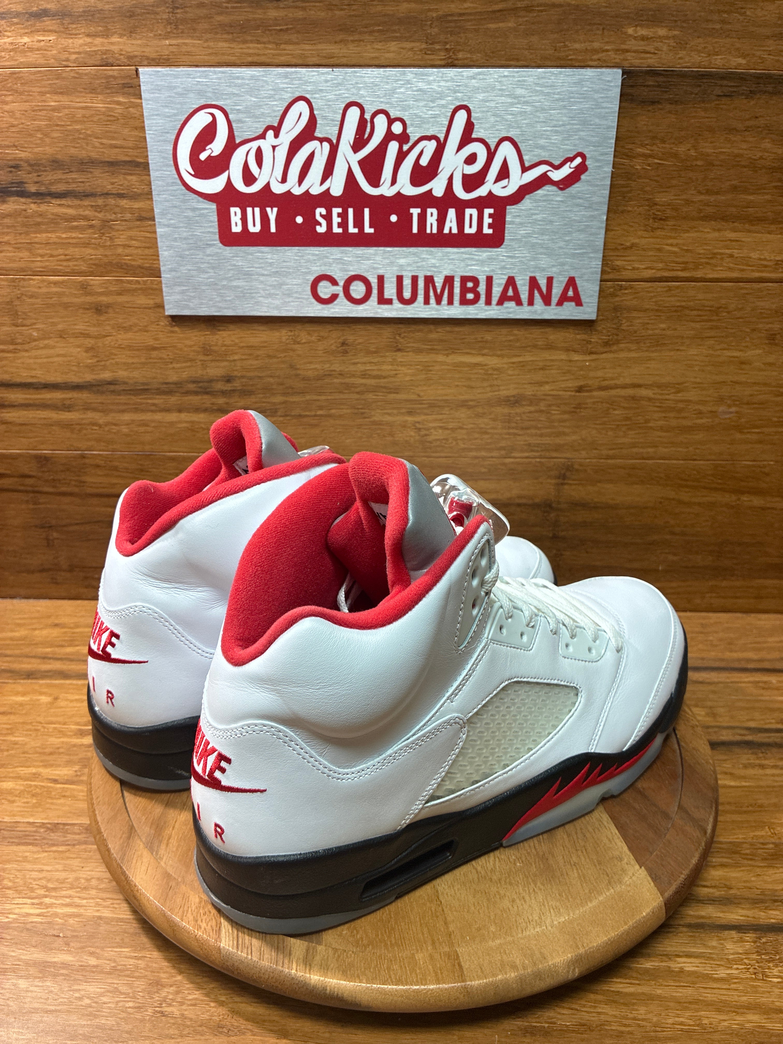 Jordan 5 Retro Fire Red Silver Tongue (2020)