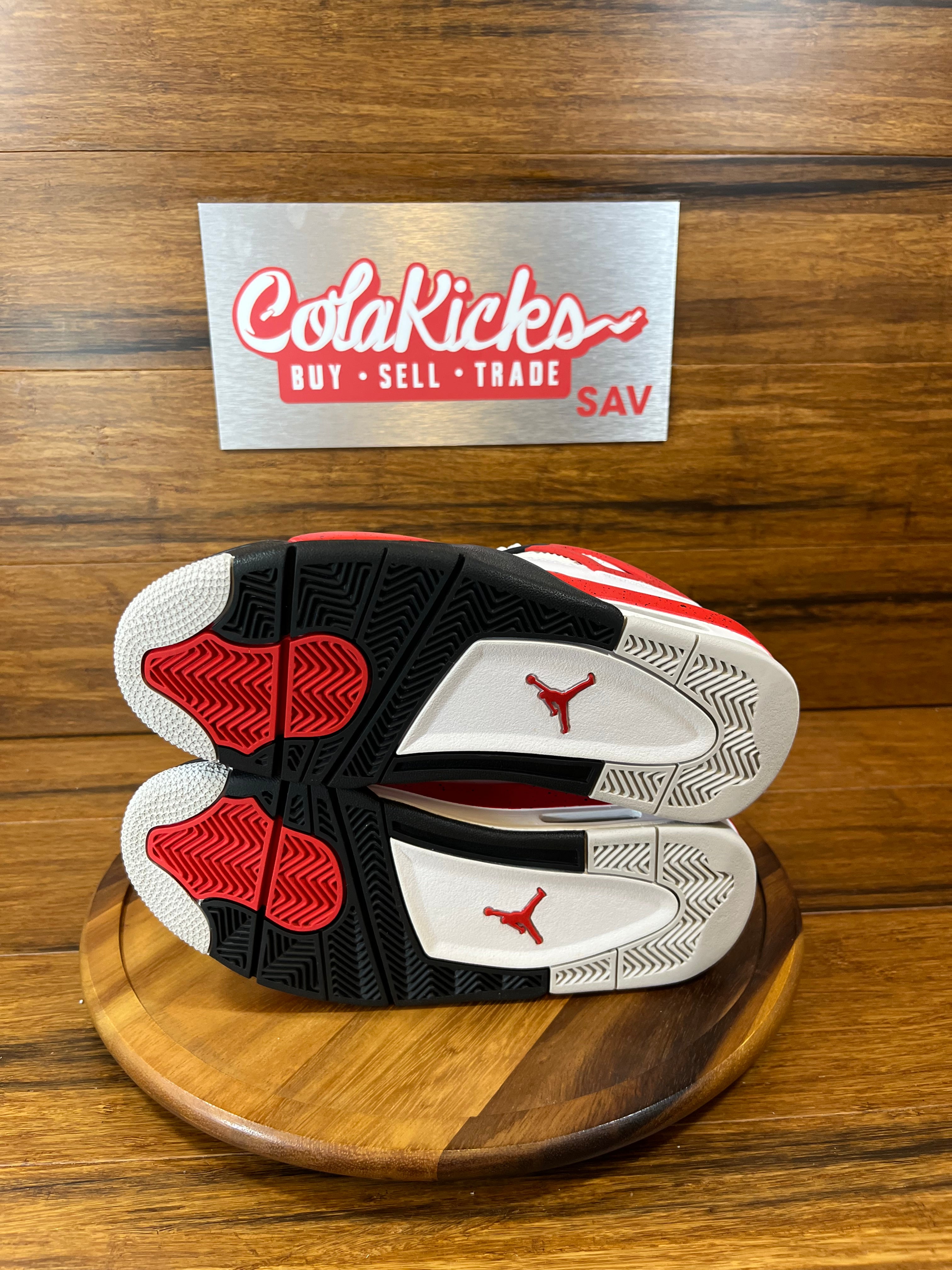 Jordan 4 Retro Red Cement (GS)