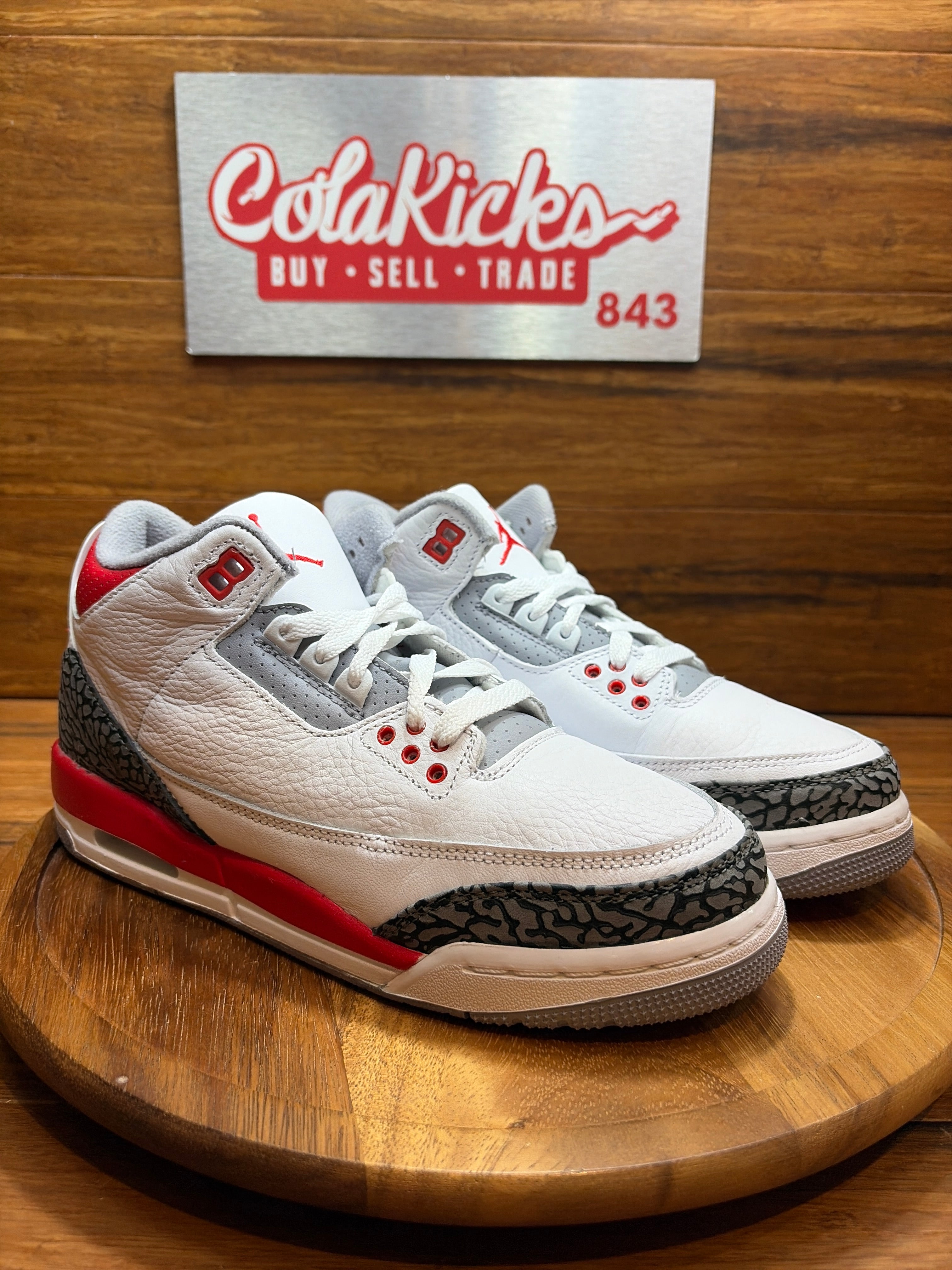 Jordan 3 Retro Fire Red (2022) (GS)