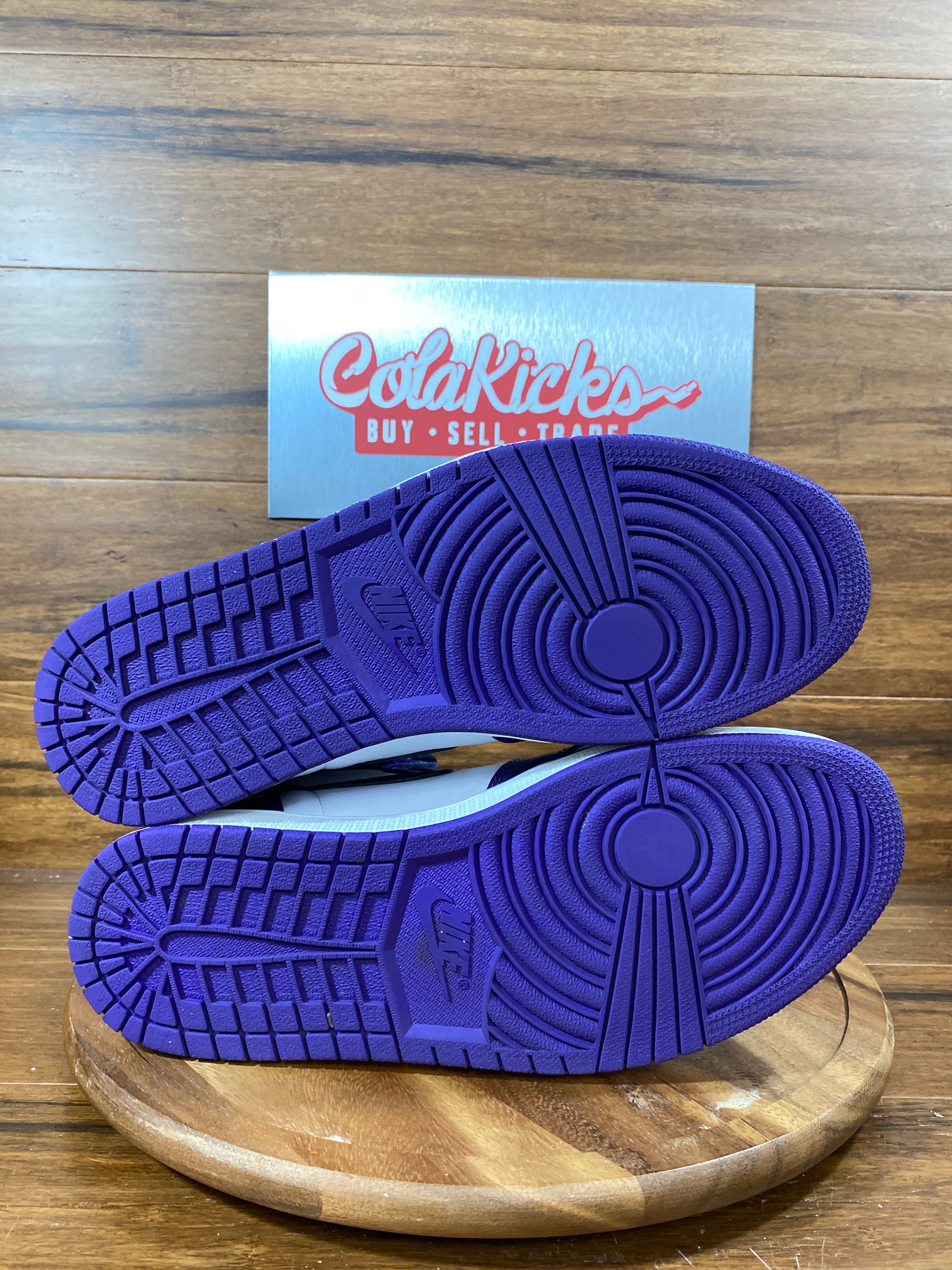 Jordan 1 Retro High Court Purple White