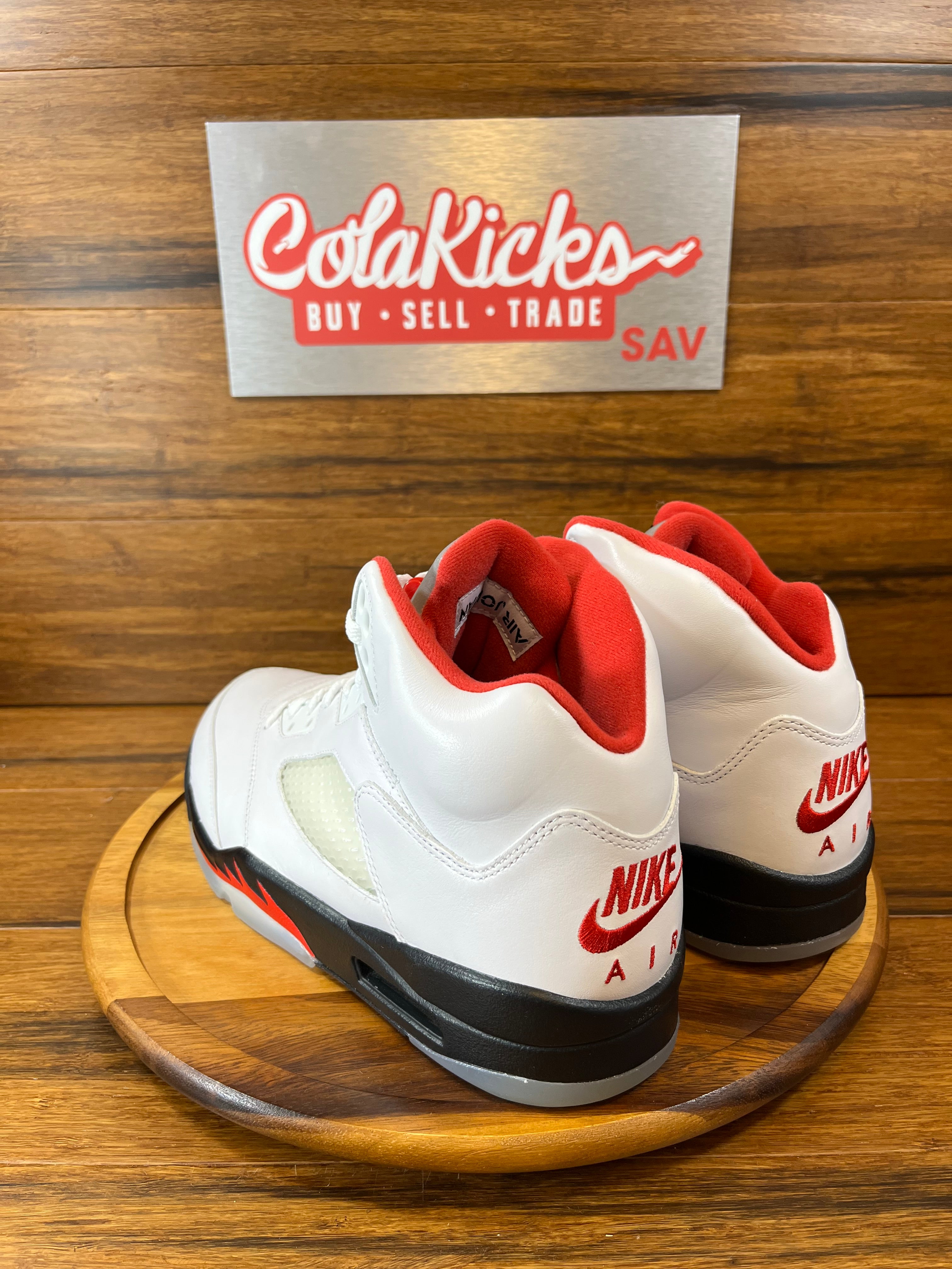 Jordan 5 Retro Fire Red Silver Tongue (2020)