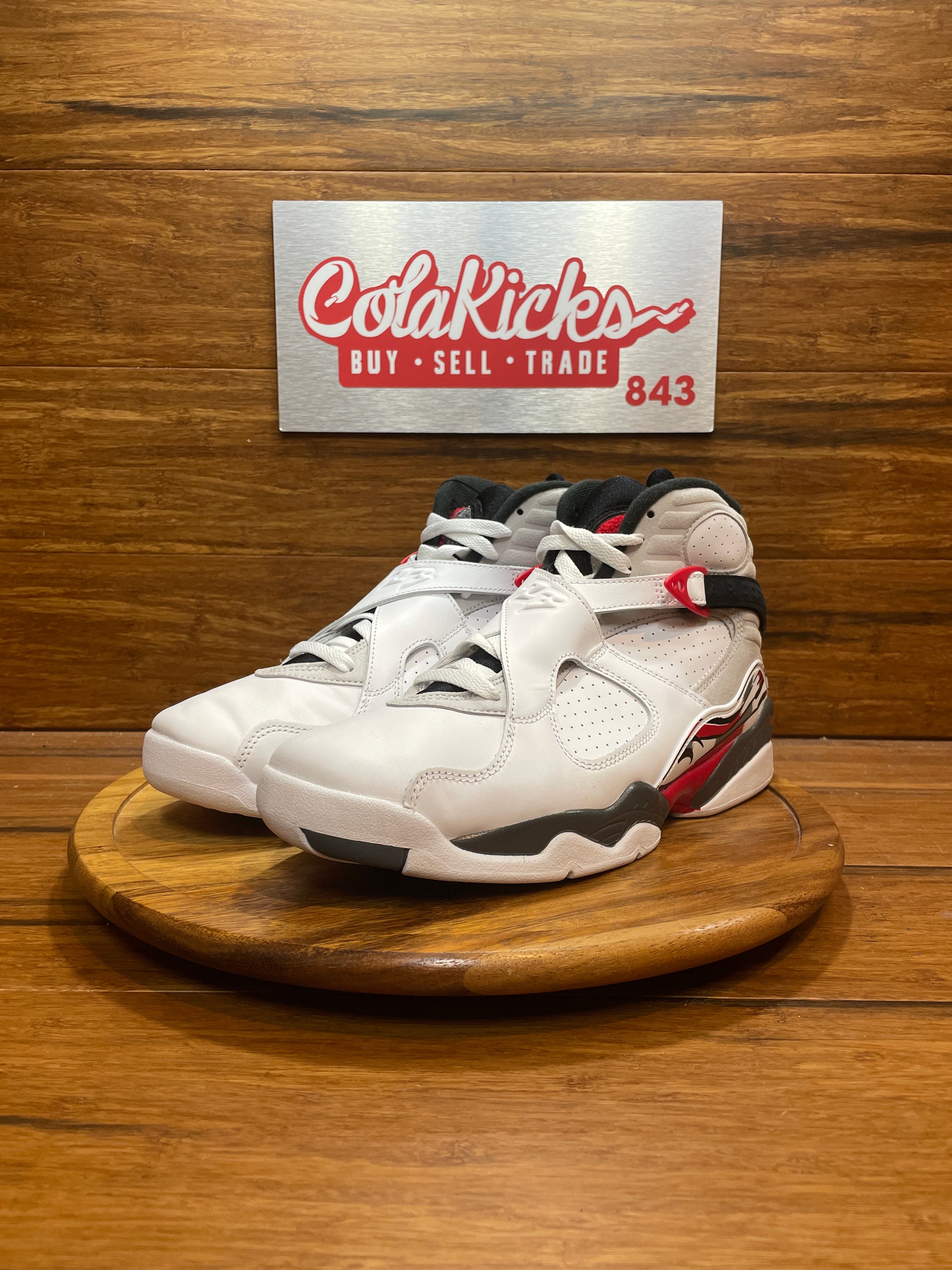 Jordan 8 Retro White True Red (2025)