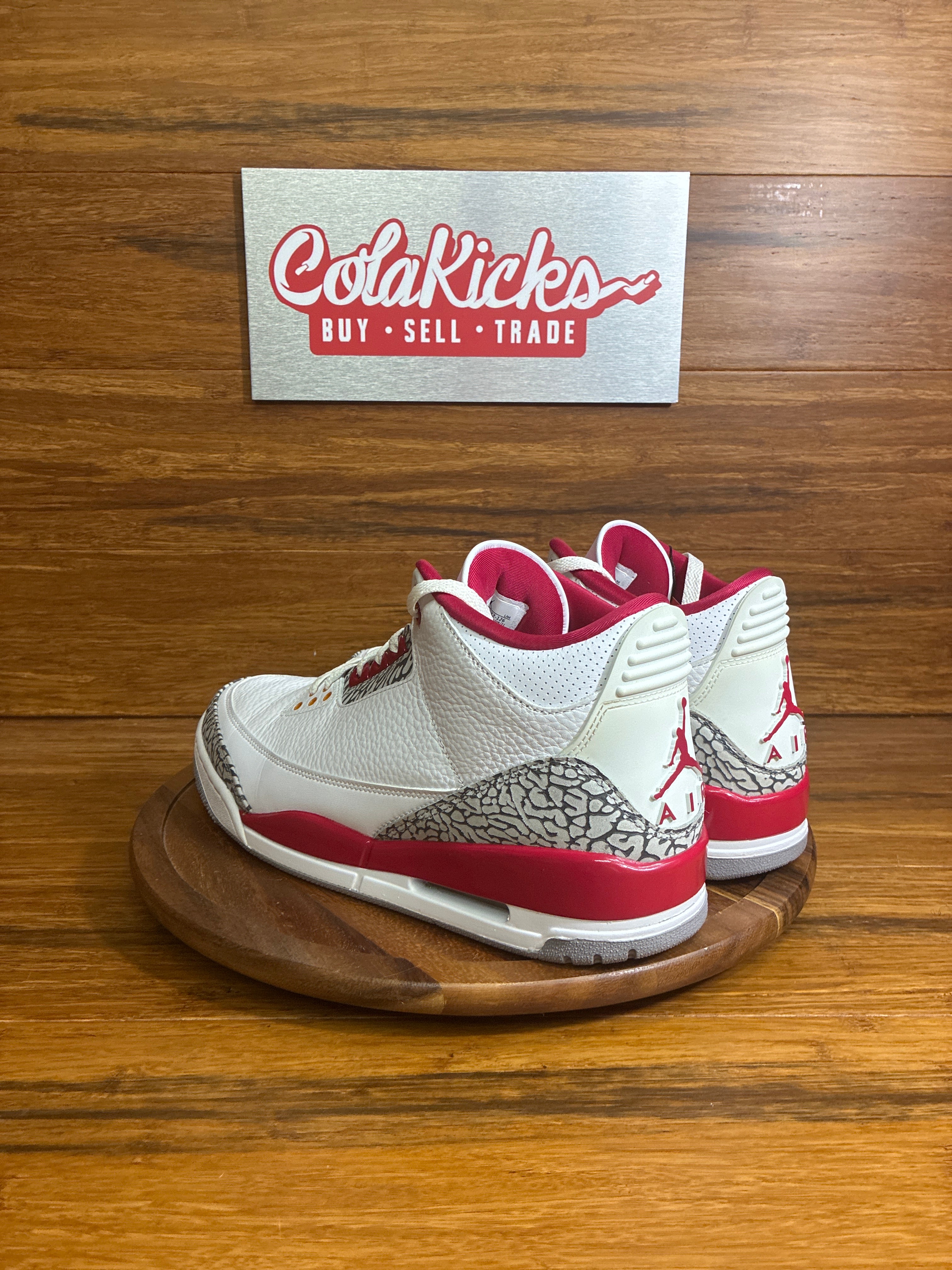 Jordan 3 Retro Cardinal Red