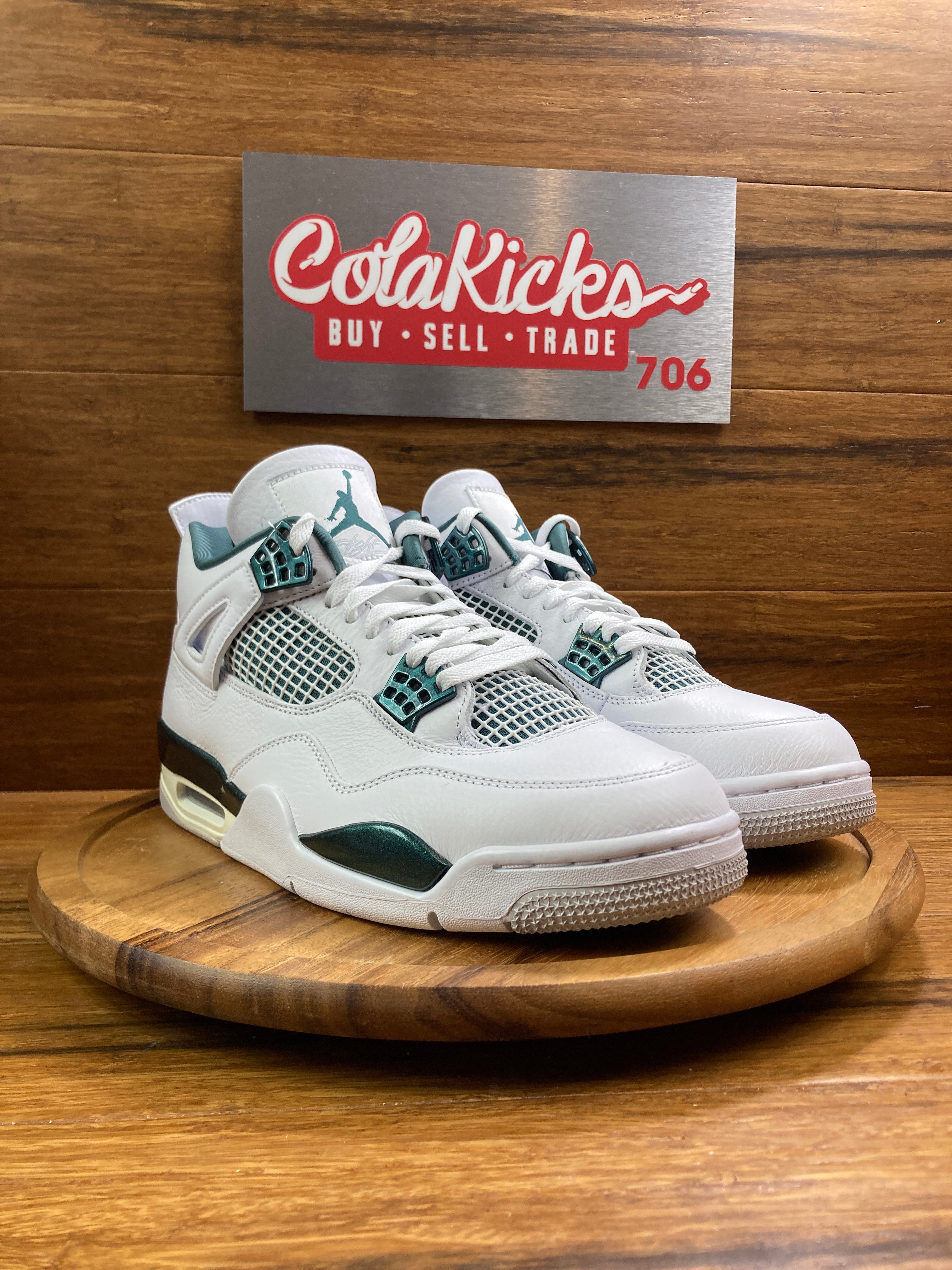 Jordan 4 Retro Oxidized Green