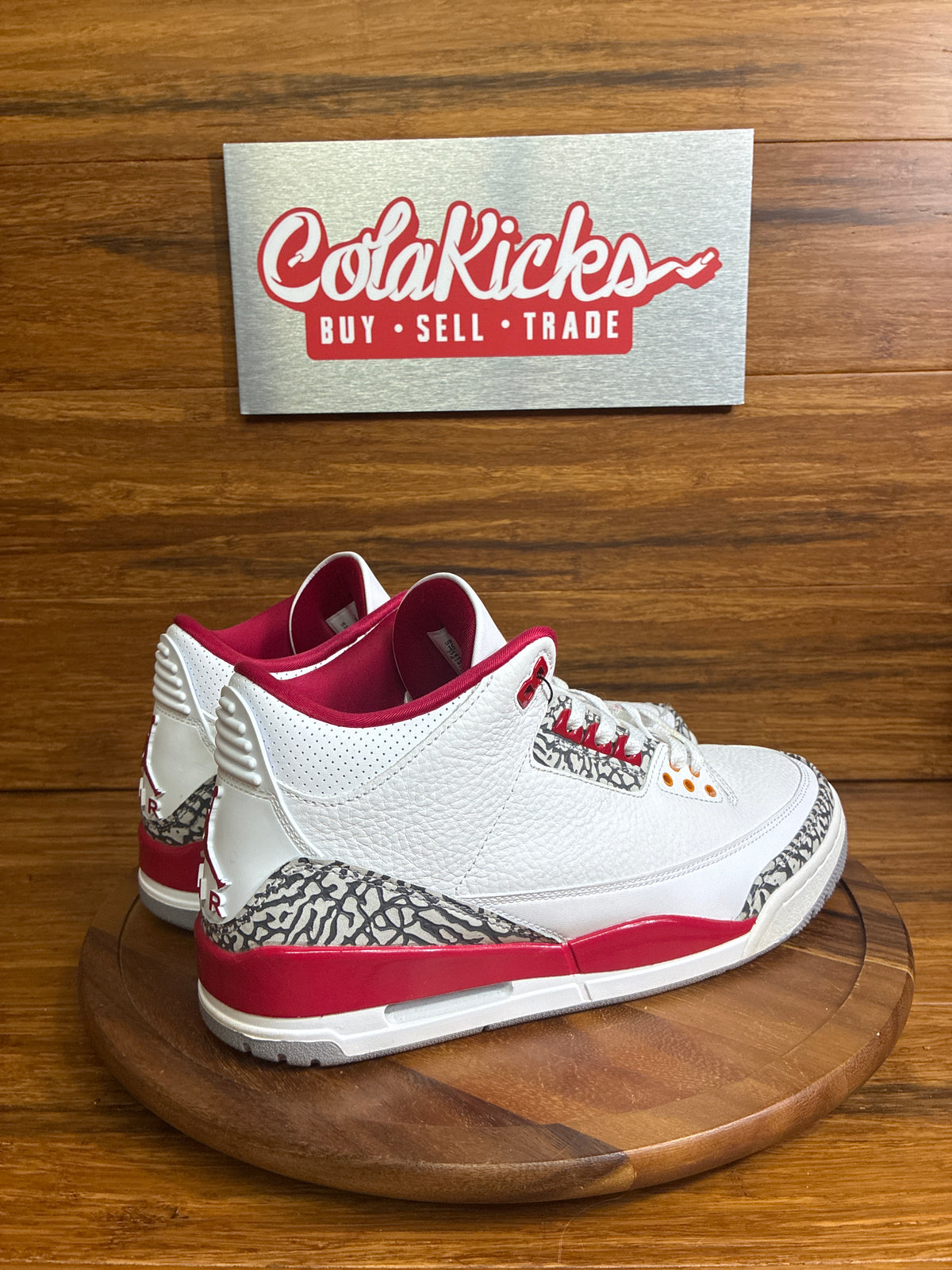 Jordan 3 Retro Cardinal Red