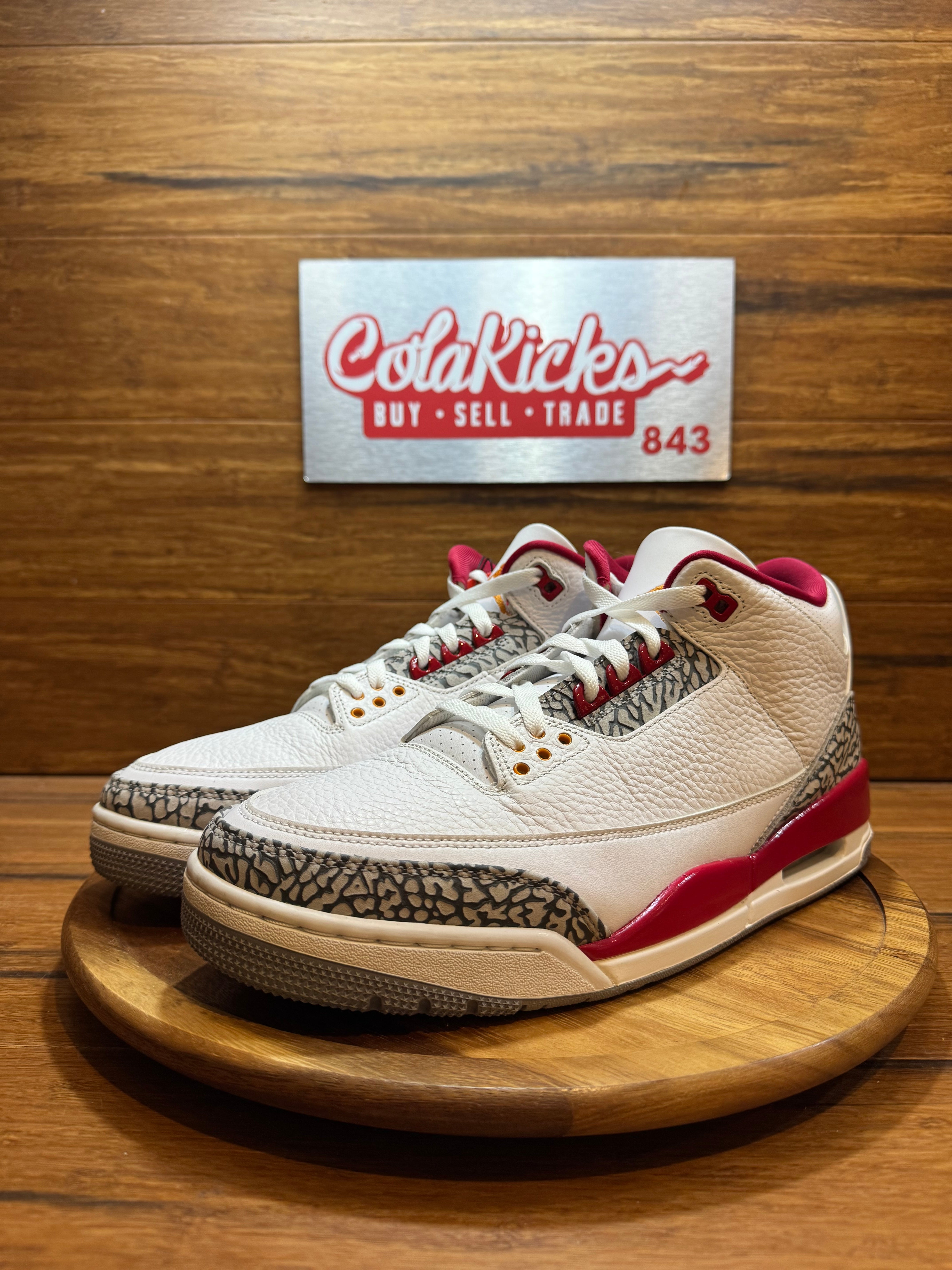 Jordan 3 Retro Cardinal Red