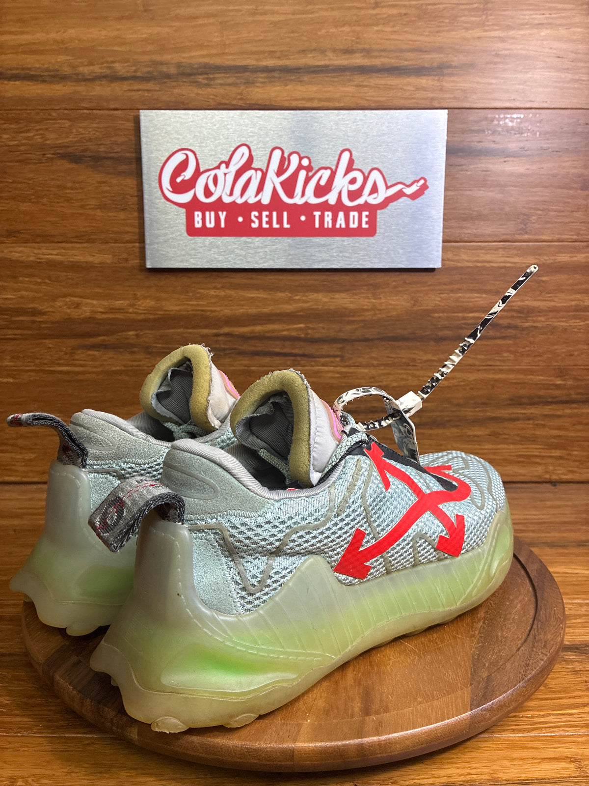 Off-White ODSY-1000 Transparent Sole 'Green'