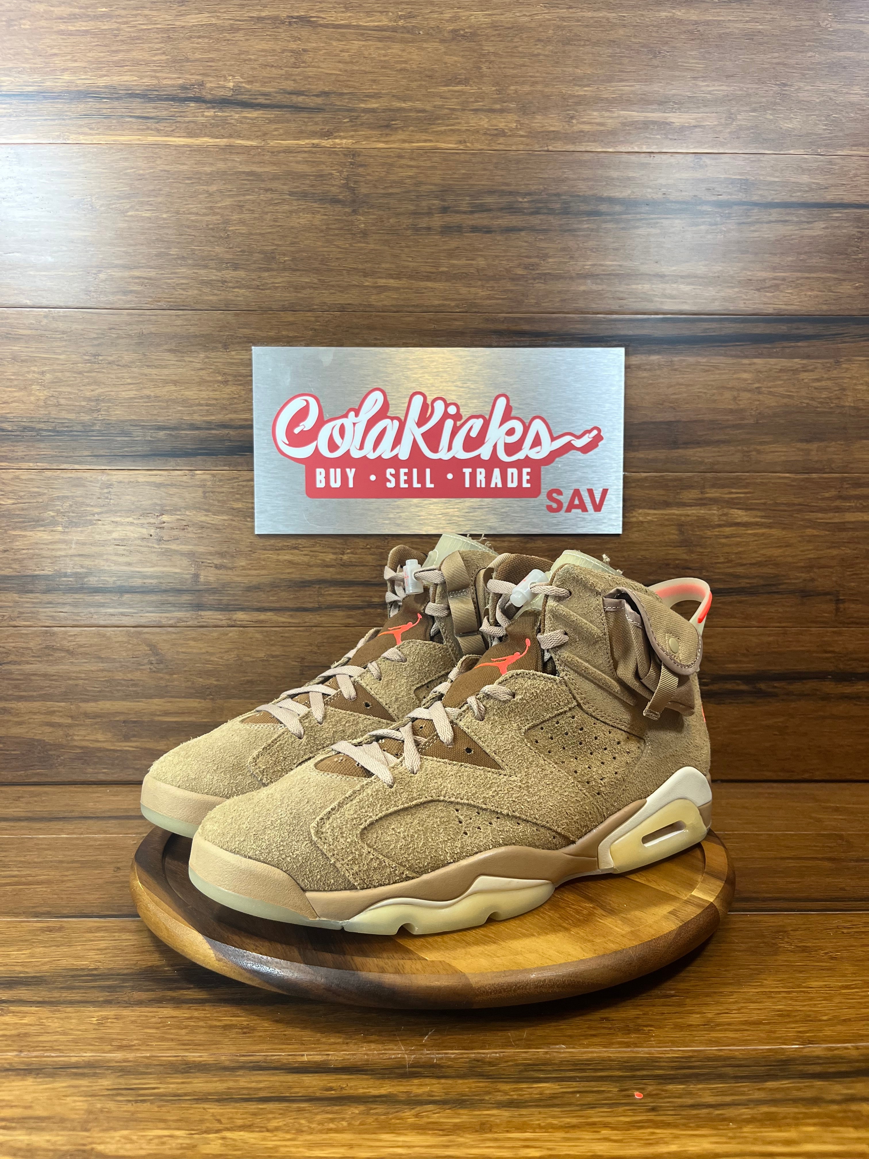Jordan 6 Retro Travis Scott British Khaki