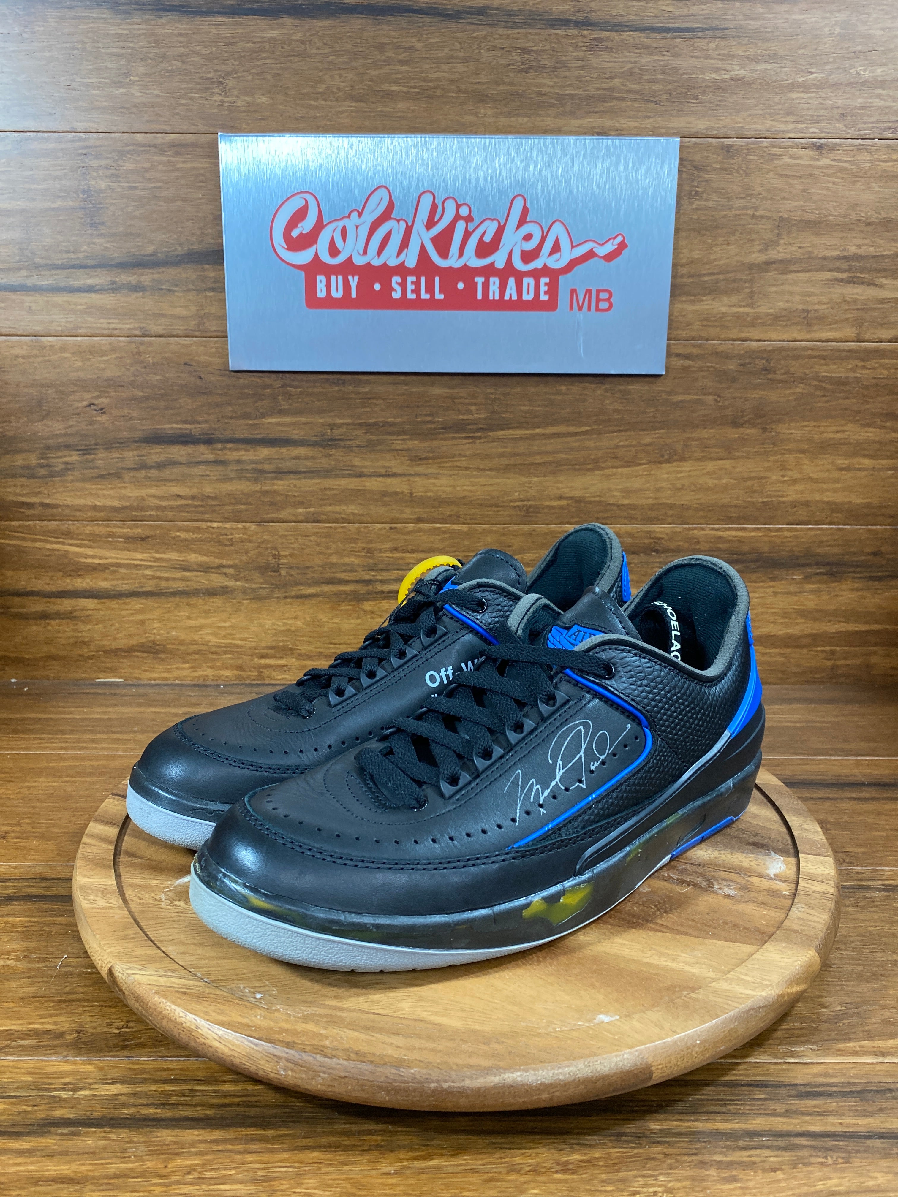 Jordan 2 Retro Low SP Off-White Black Blue