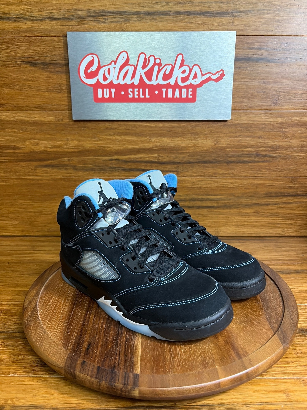 Jordan 5 Retro Black University Blue (2026) (GS)