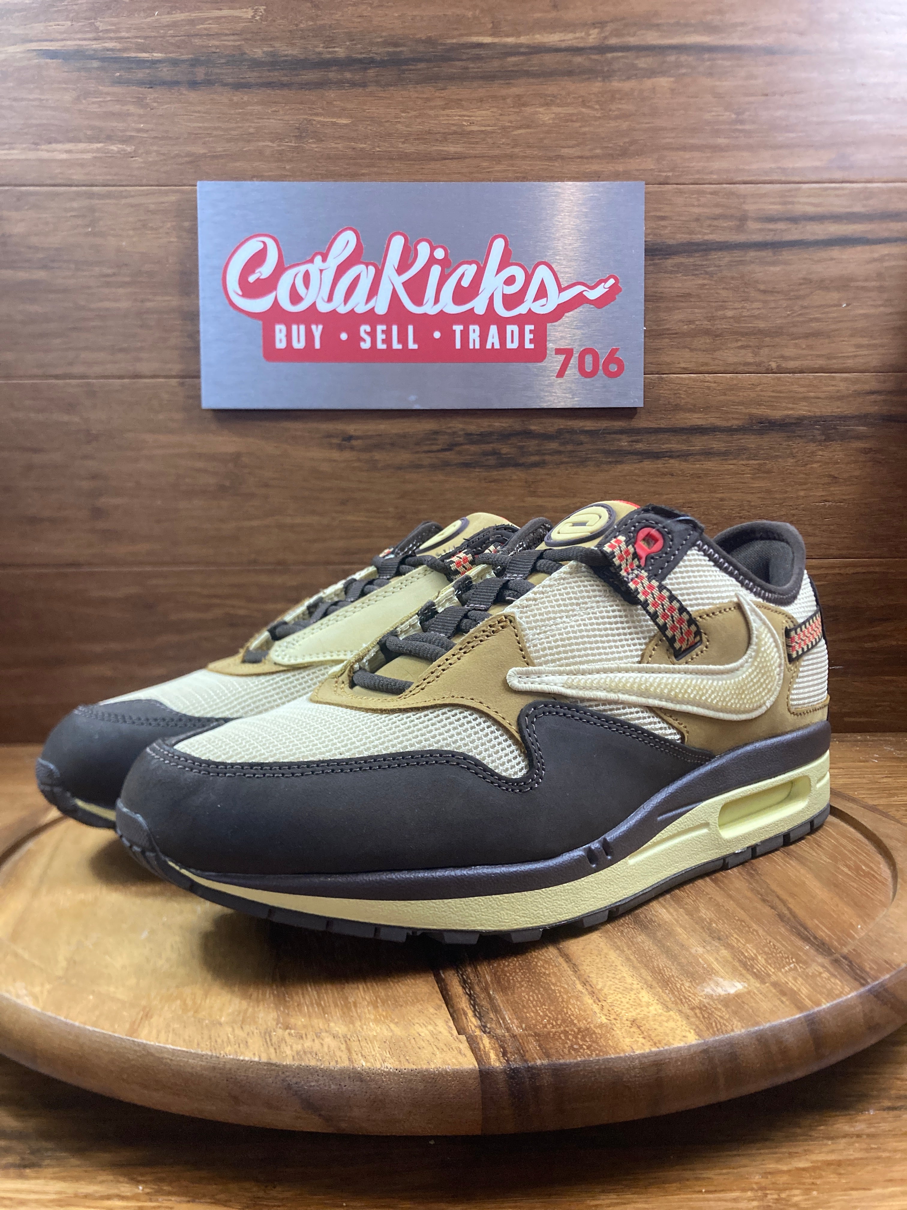 Nike Air Max 1 Travis Scott Cactus Jack Baroque Brown