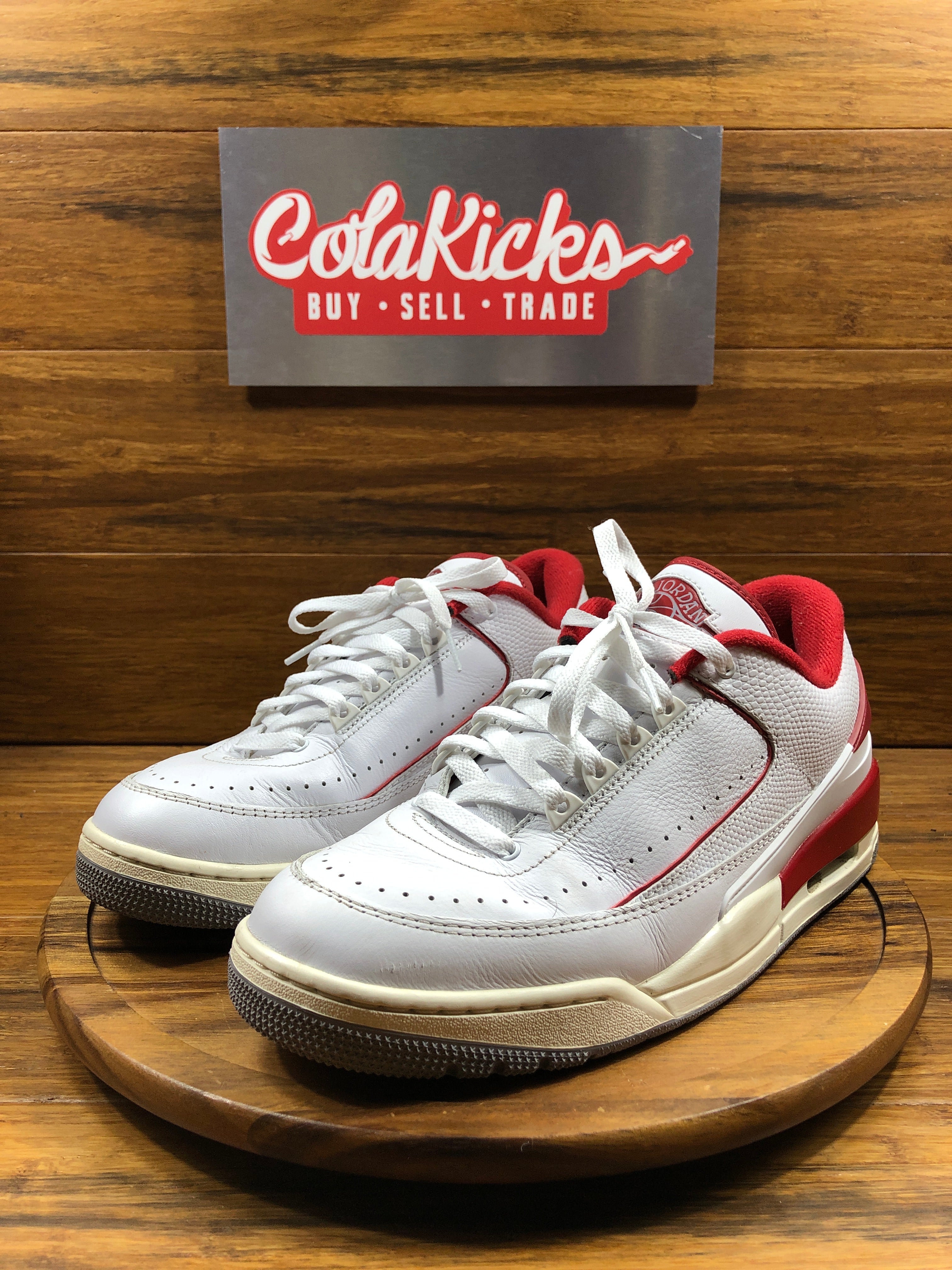 Jordan 2/3 White Varsity Red