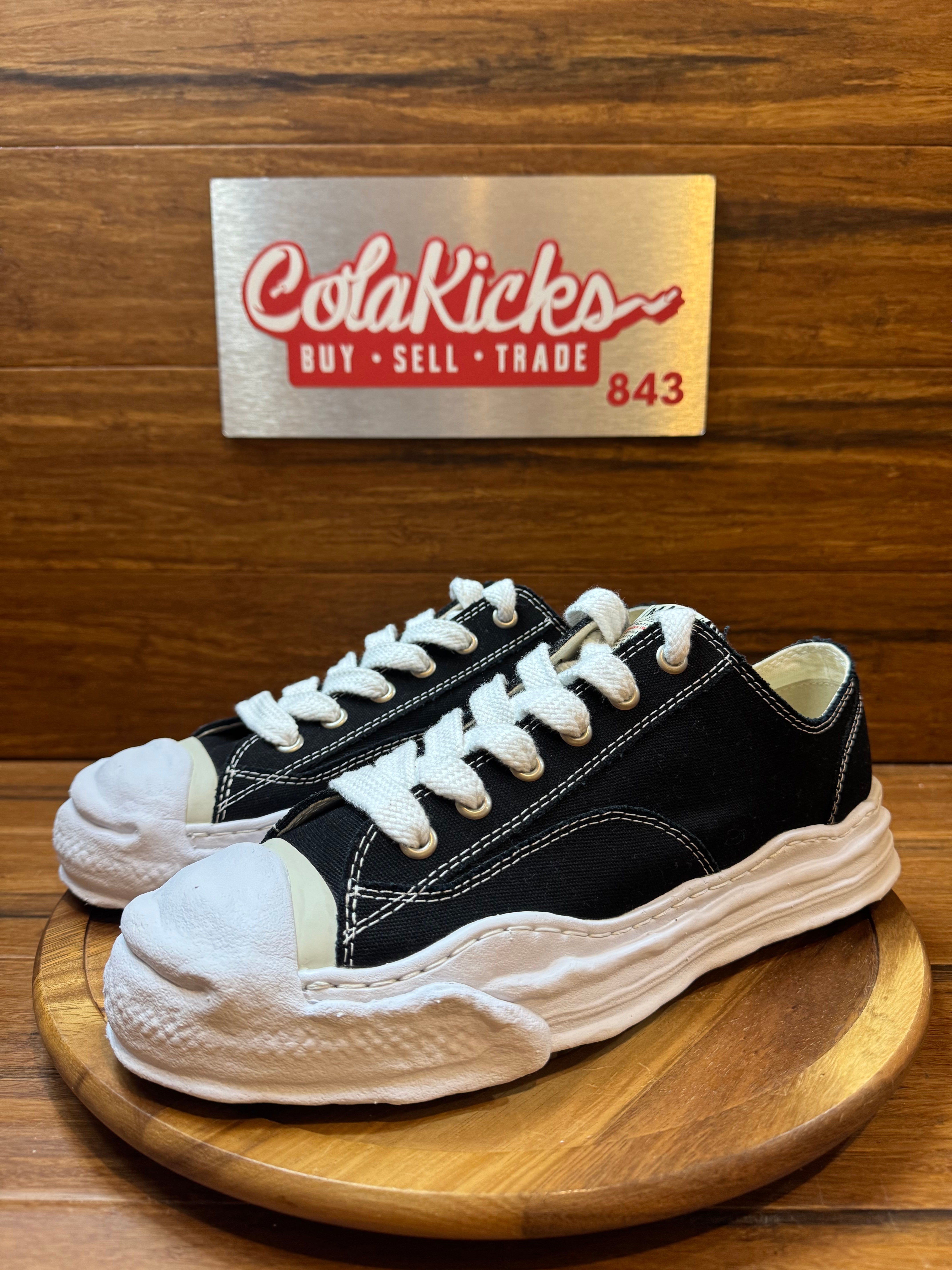 Maison Mihara Yasuhiro Peterson 23 OG Sole Padded Canvas Low Black White