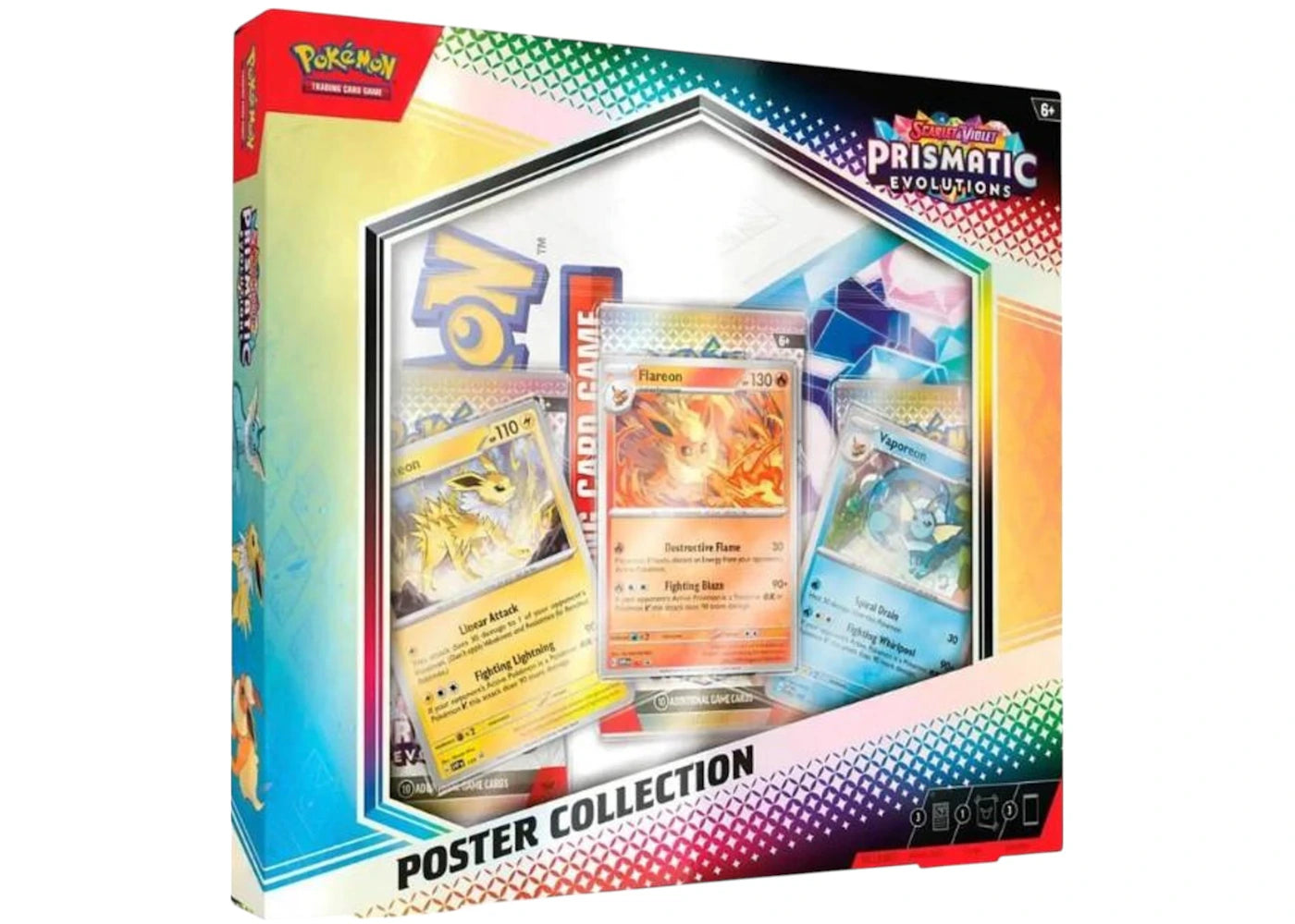 Pokémon Scarlet & Violet Prismatic Evolutions Poster Collection Wax Set