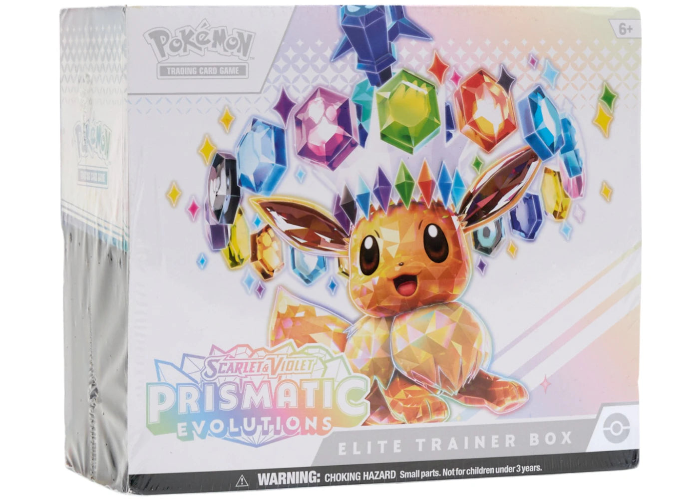 Pokémon Scarlet & Violet Prismatic Evolutions Elite Trainer Box Wax Set