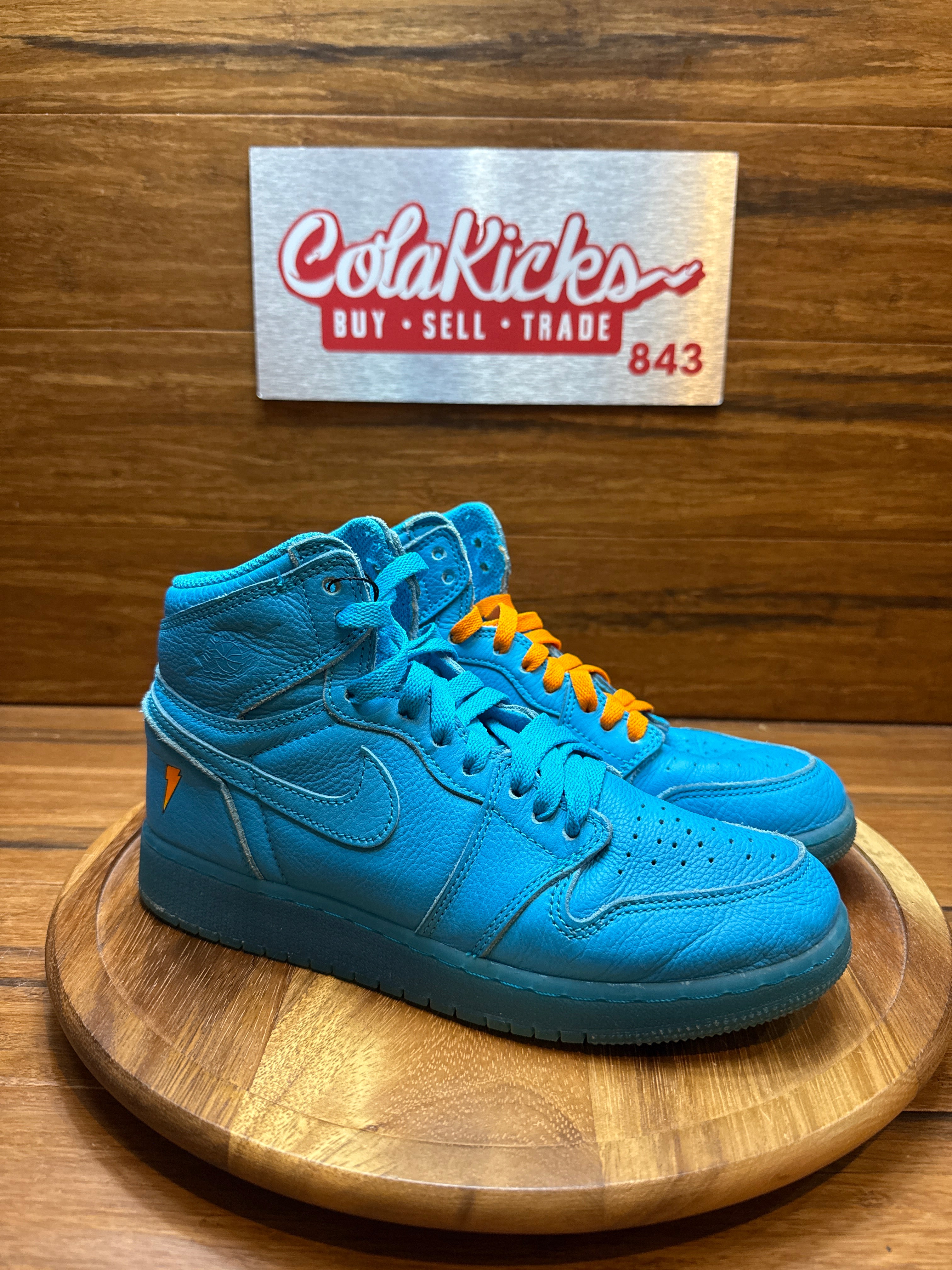 Jordan 1 Retro High Gatorade Blue Lagoon (GS)