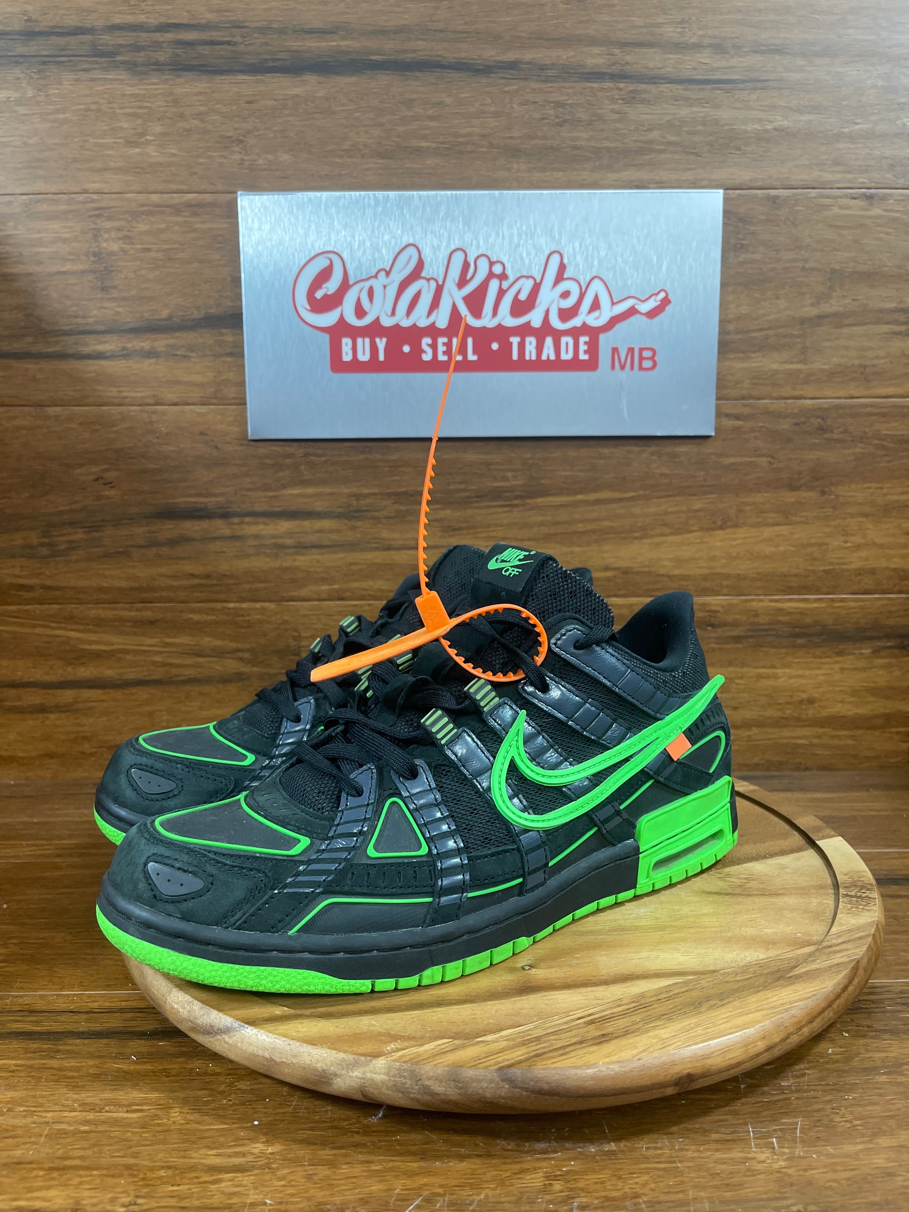 Nike Air Rubber Dunk Off-White Green Strike