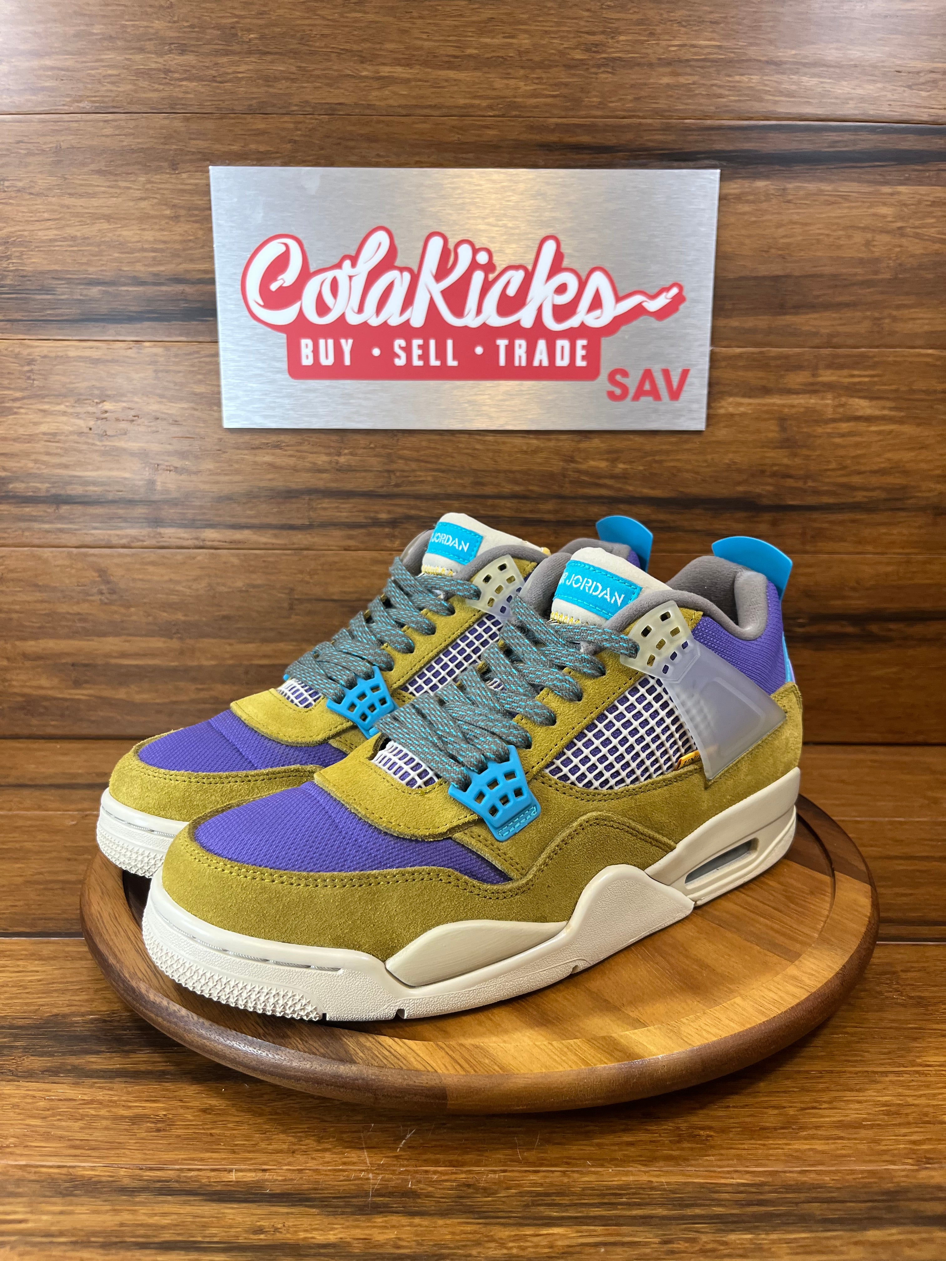 Jordan 4 Retro SP 30th Anniversary Union Desert Moss