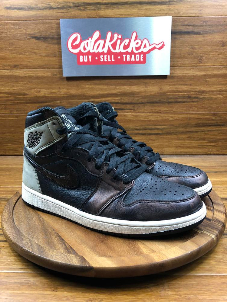 Jordan 1 Retro High Light Army Rust Shadow Patina