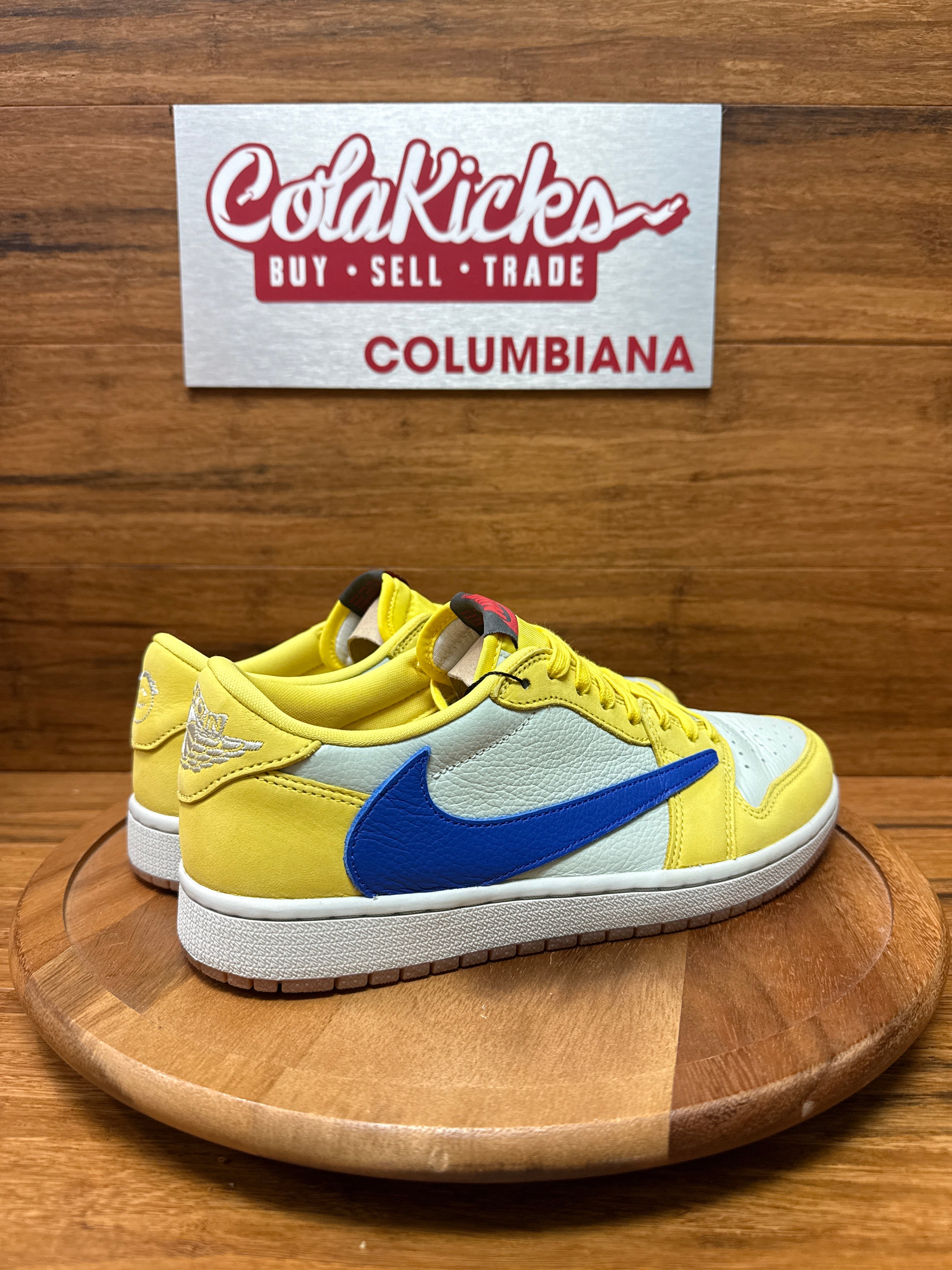 Jordan 1 Retro Low OG SP Travis Scott Canary (Women's)