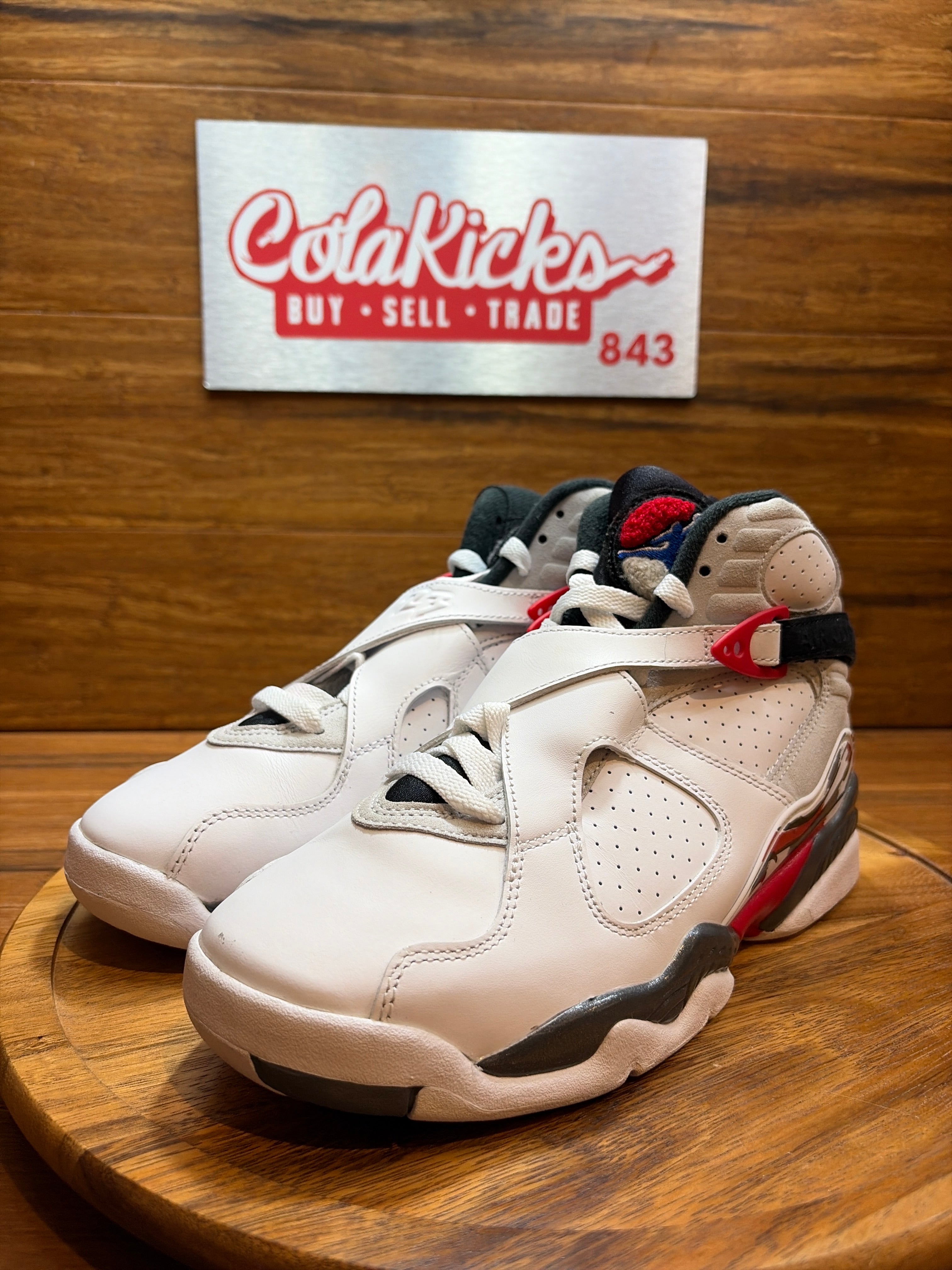 Jordan 8 Retro White True Red (2025)