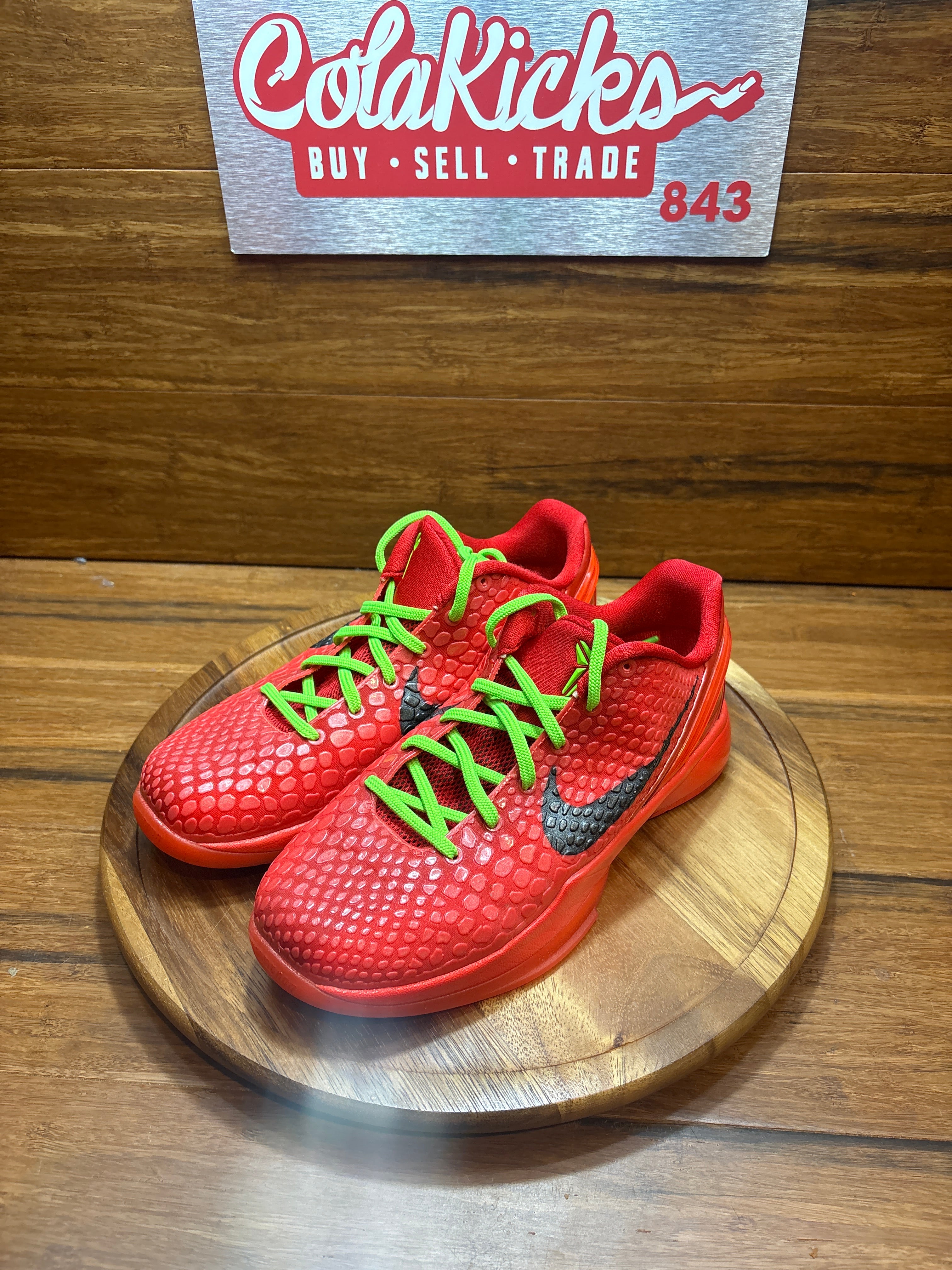 Nike Kobe 6 Protro Reverse Grinch (GS)