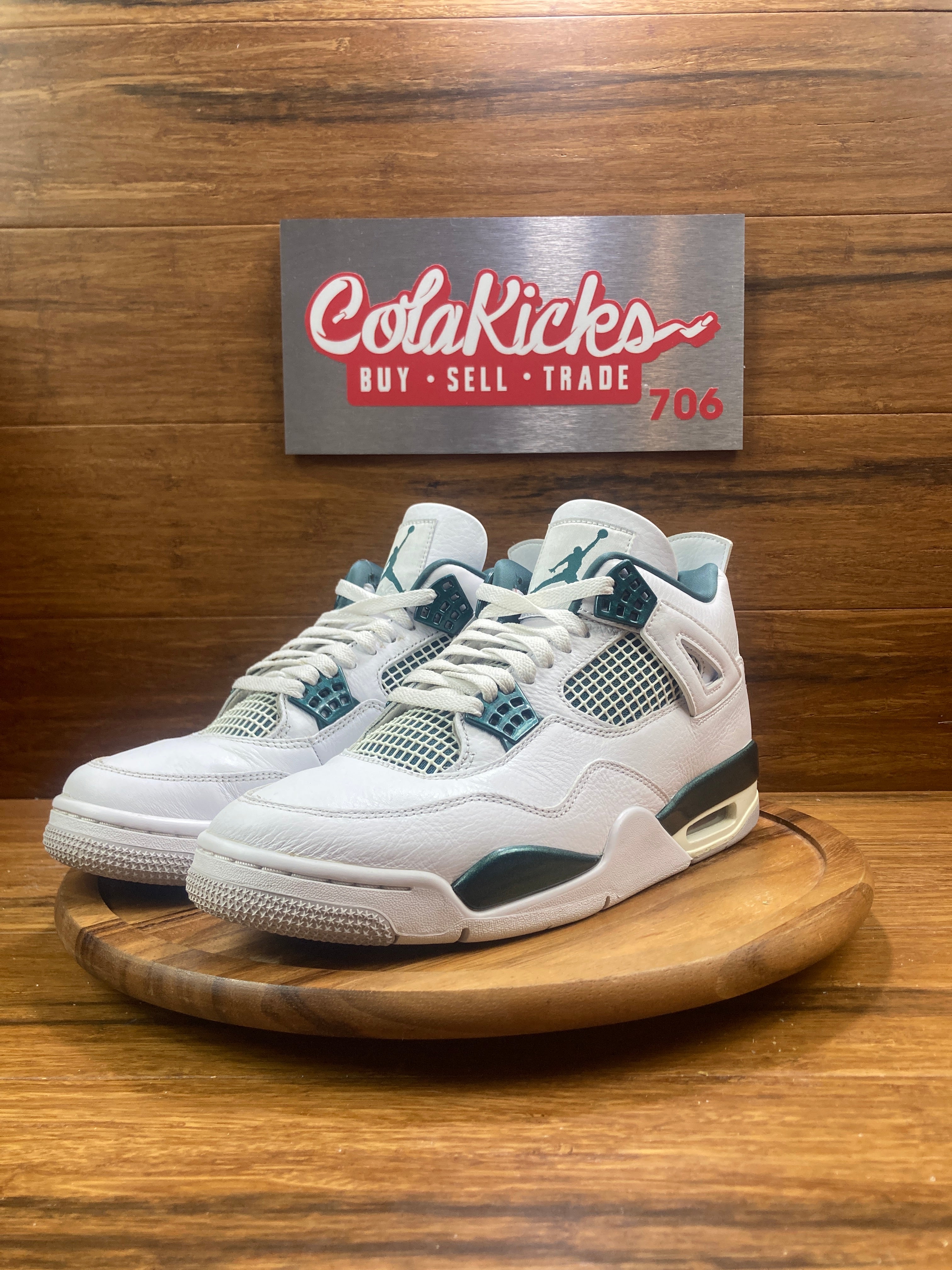 Jordan 4 Retro Oxidized Green