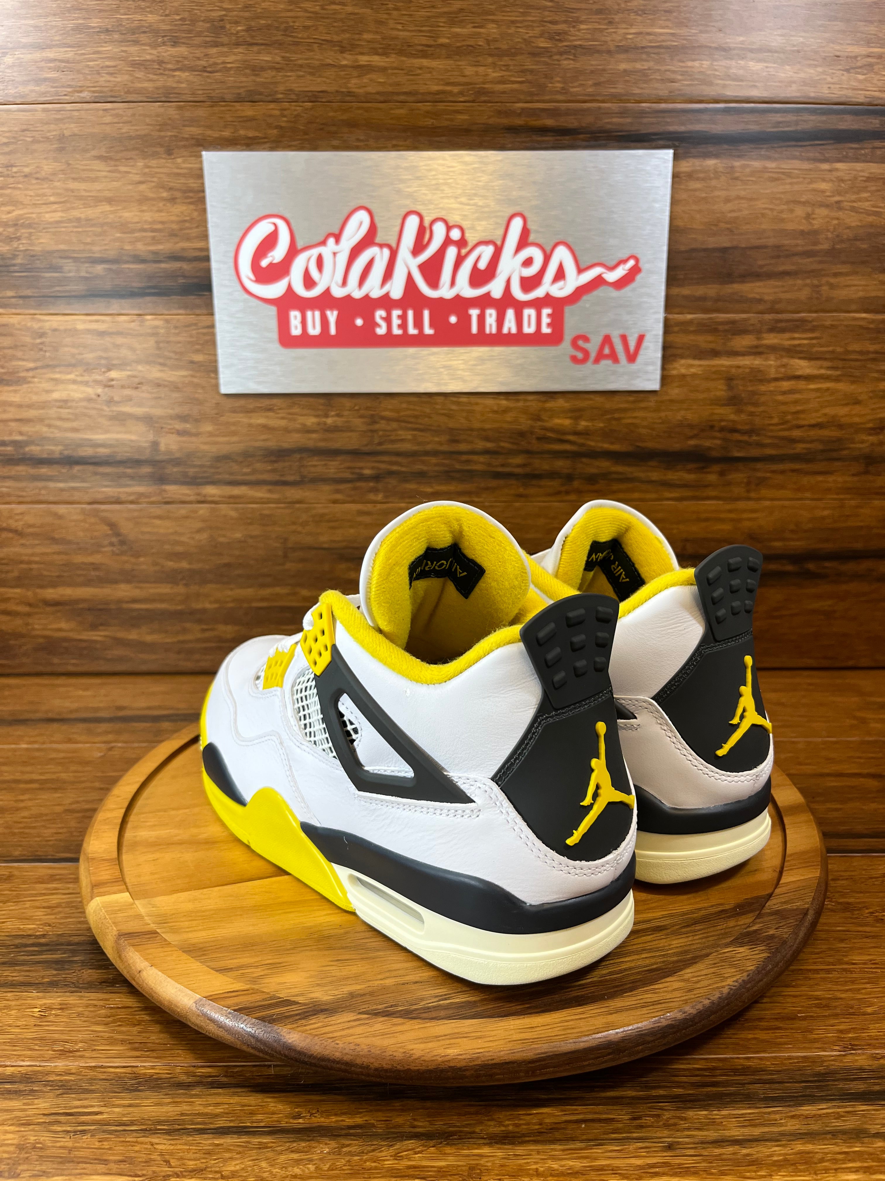 Jordan 4 Retro Vivid Sulfur (Women's)