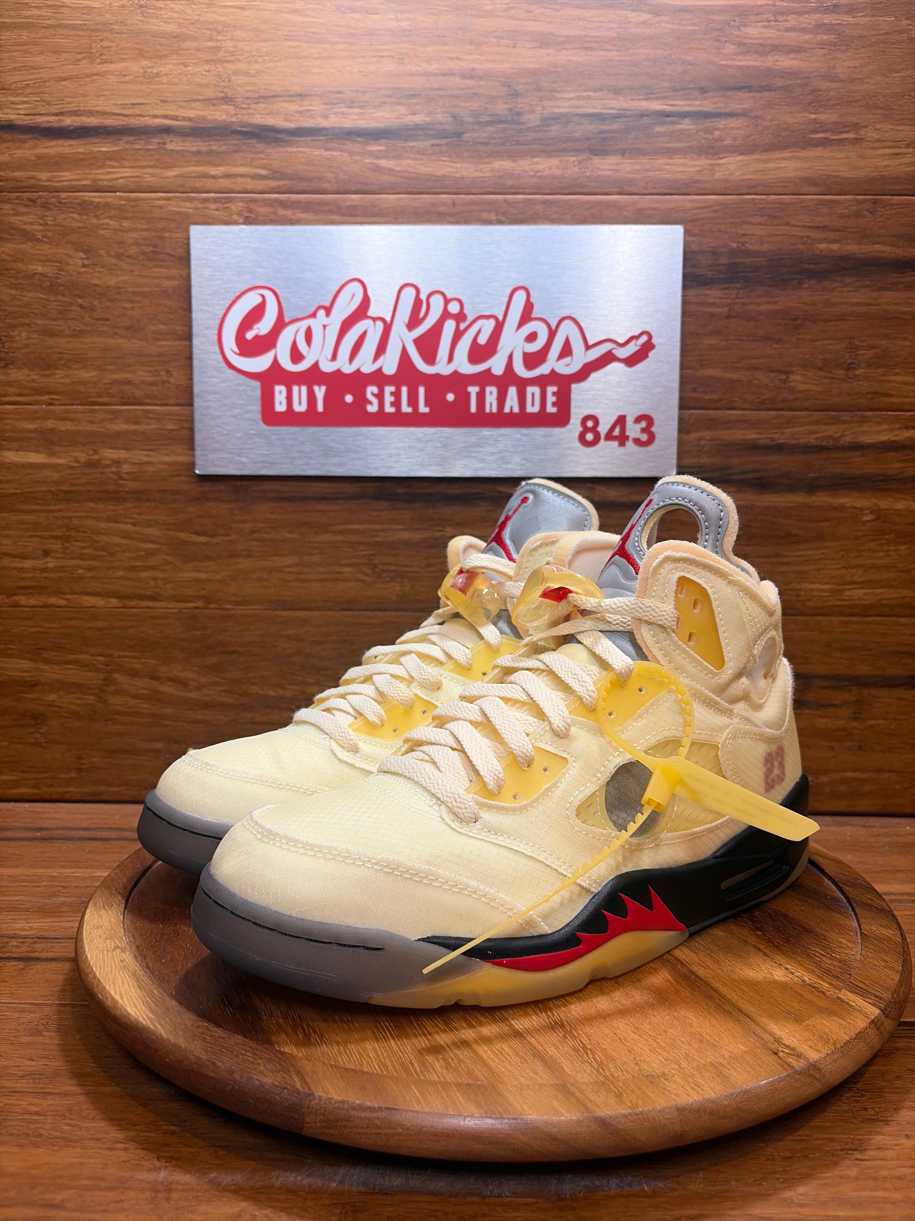 Jordan 5 Retro Off-White Sail