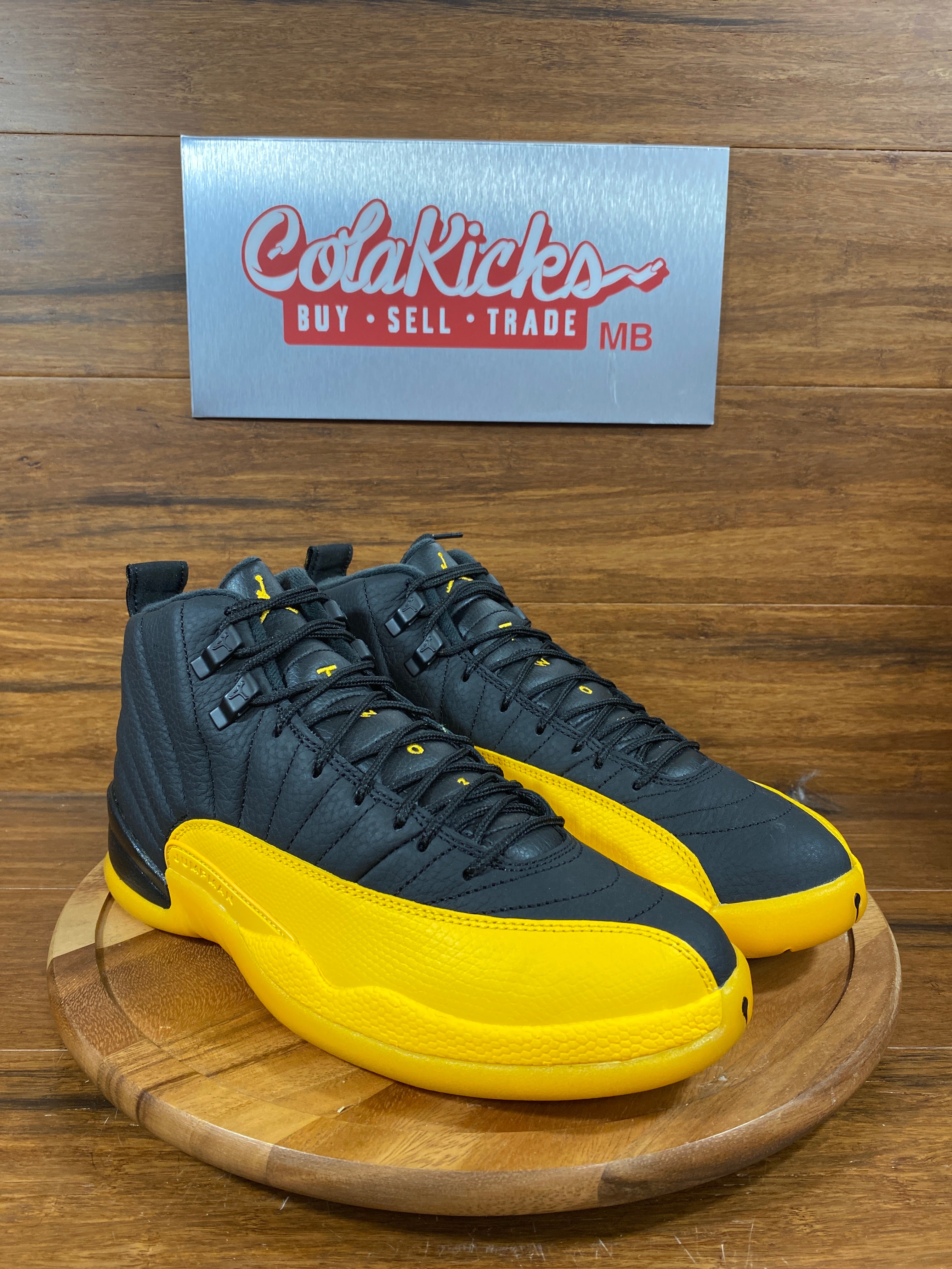 Jordan 12 Retro Black University Gold