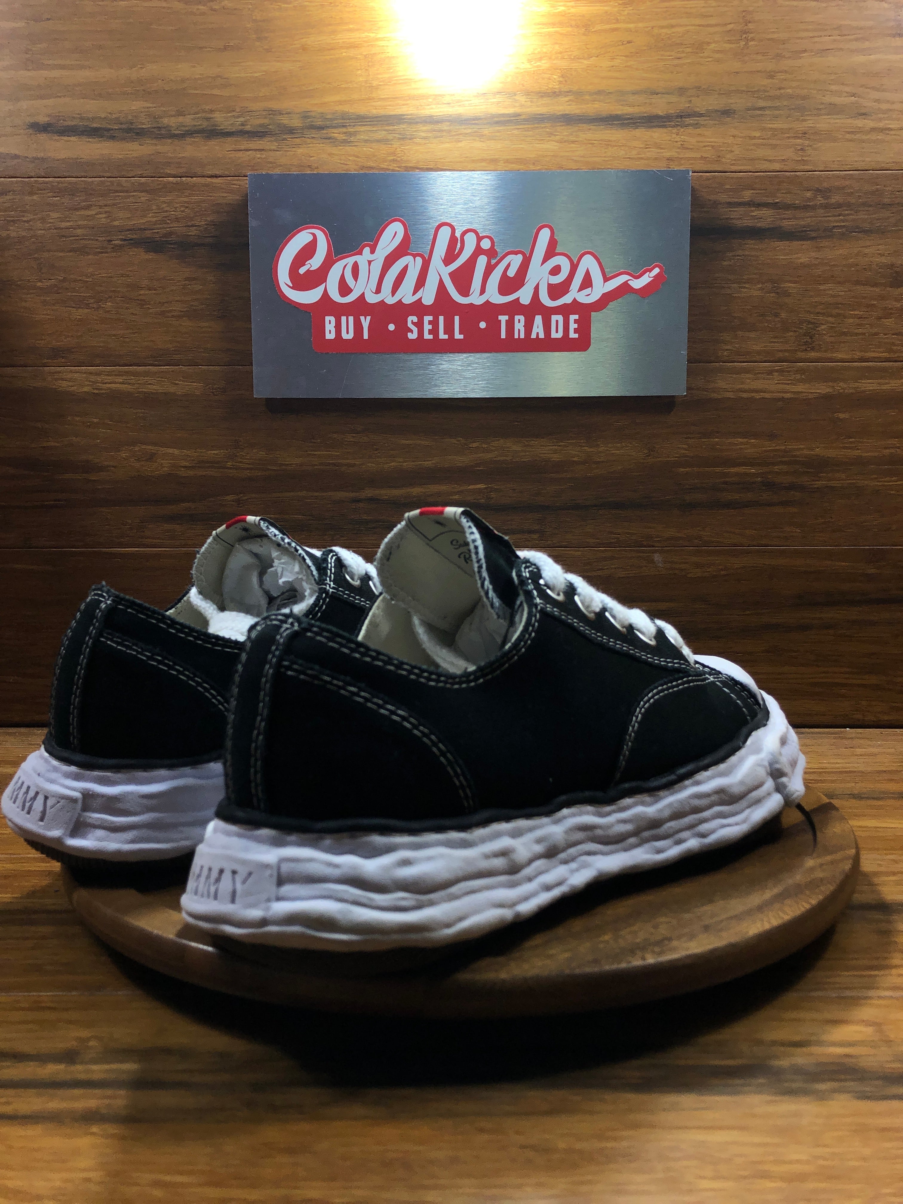 Maison Mihara Yasuhiro Peterson 23 OG Sole Canvas Low Black