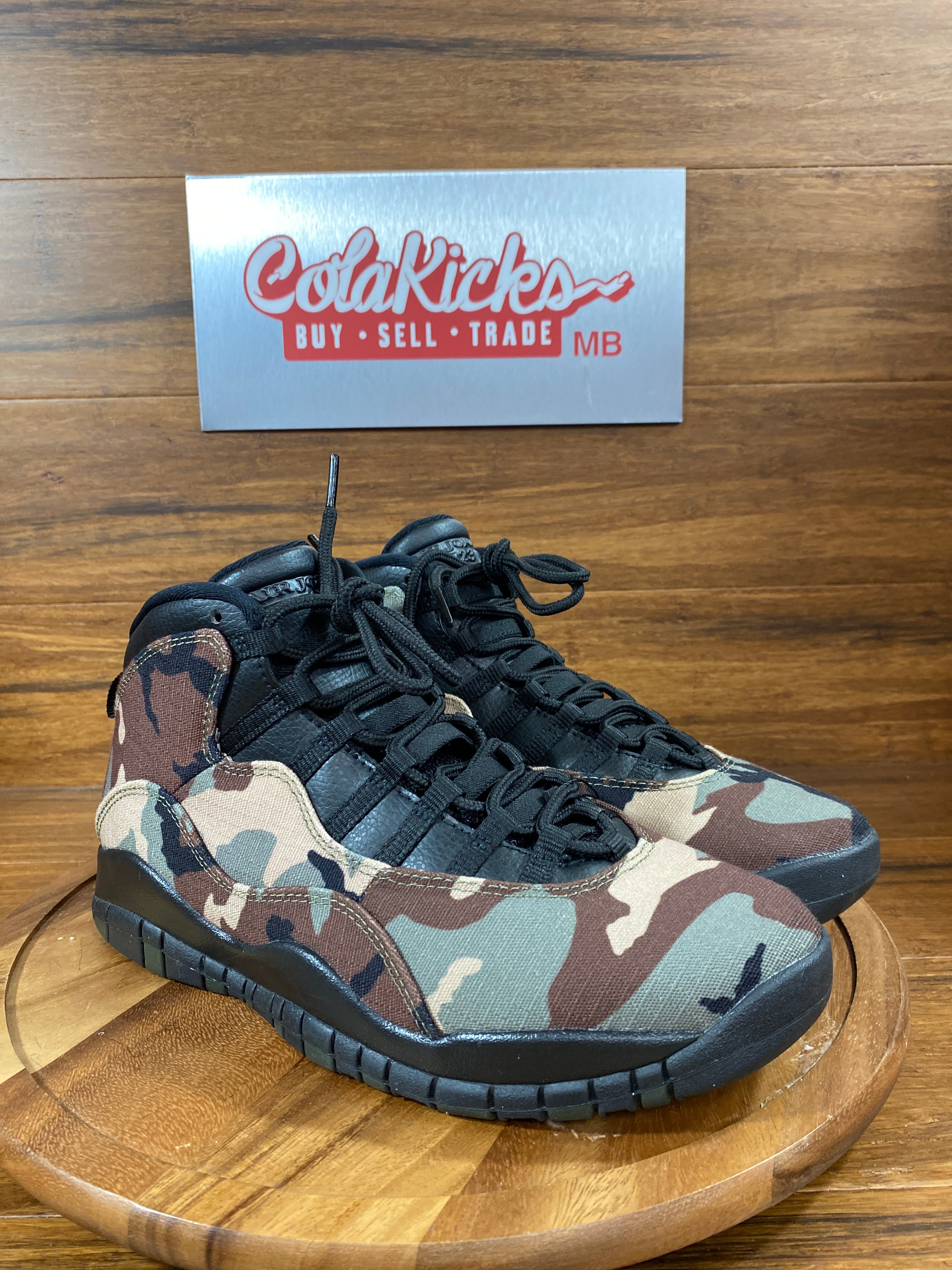 Jordan 10 Retro Woodland Camo