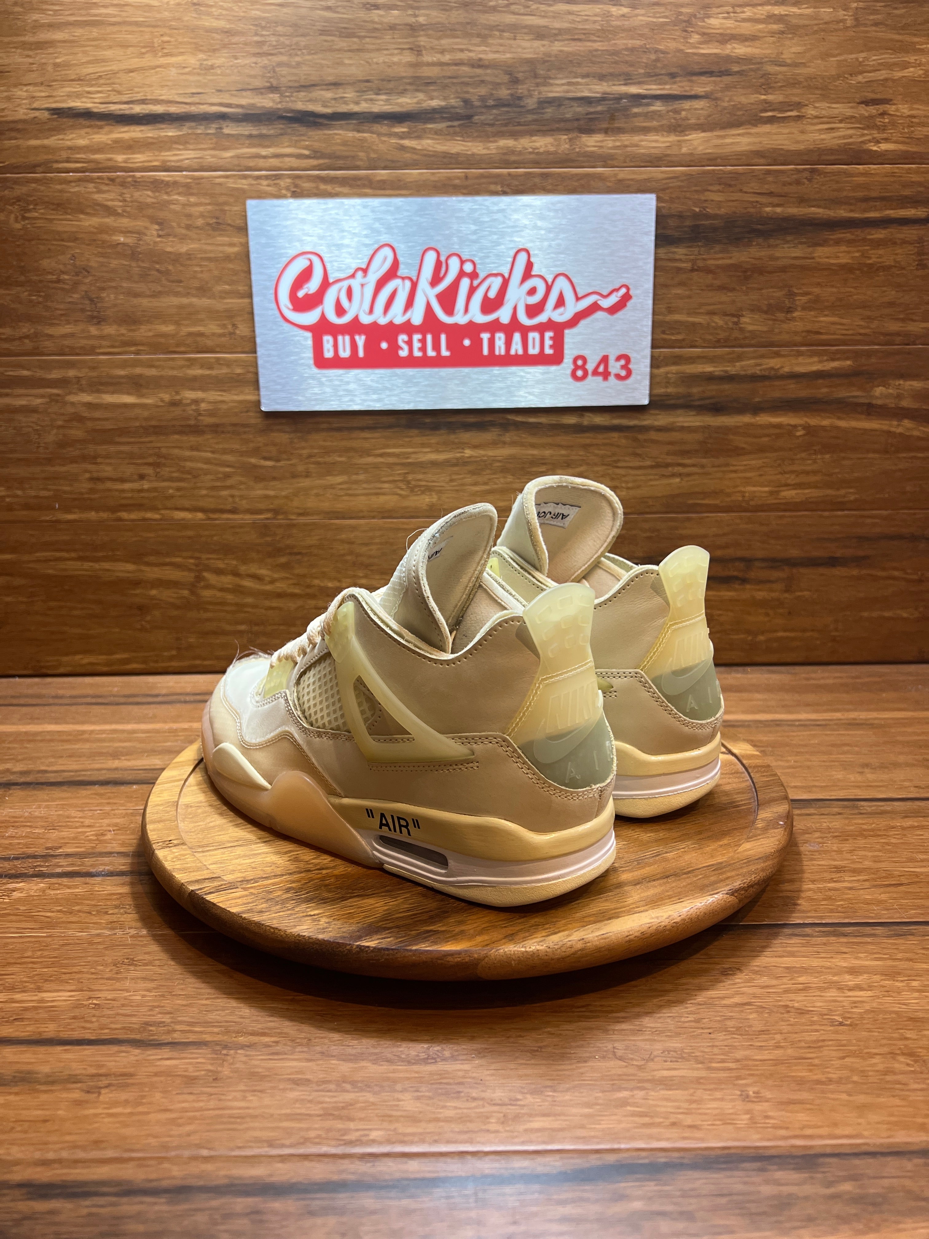 Jordan 4 Retro Off-White Sail (Women's)