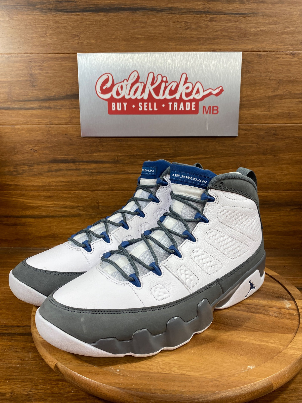 Jordan 9 Retro Flint Grey French Blue (2026)
