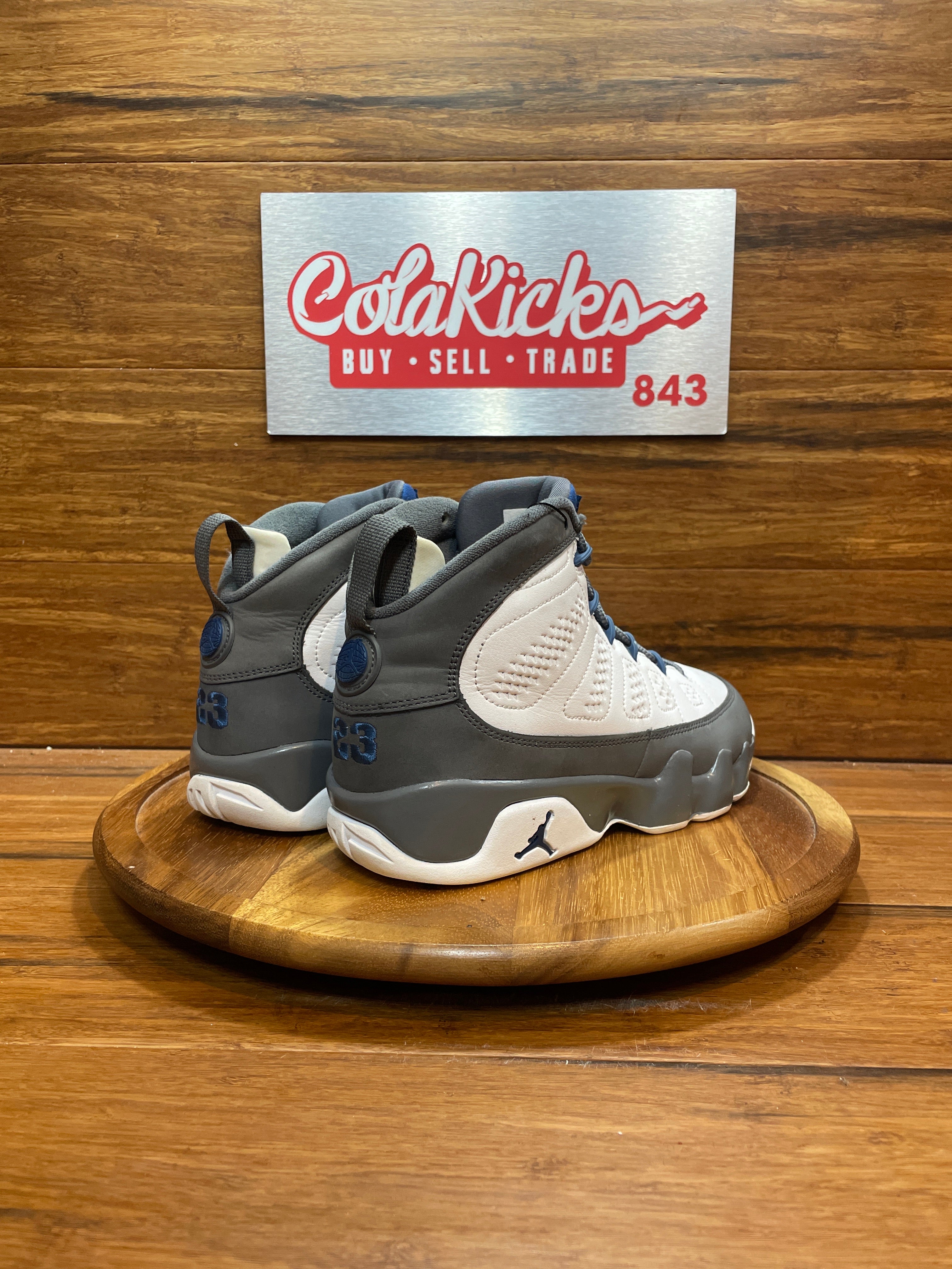 Jordan 9 Retro Flint Grey French Blue (2026) (GS)