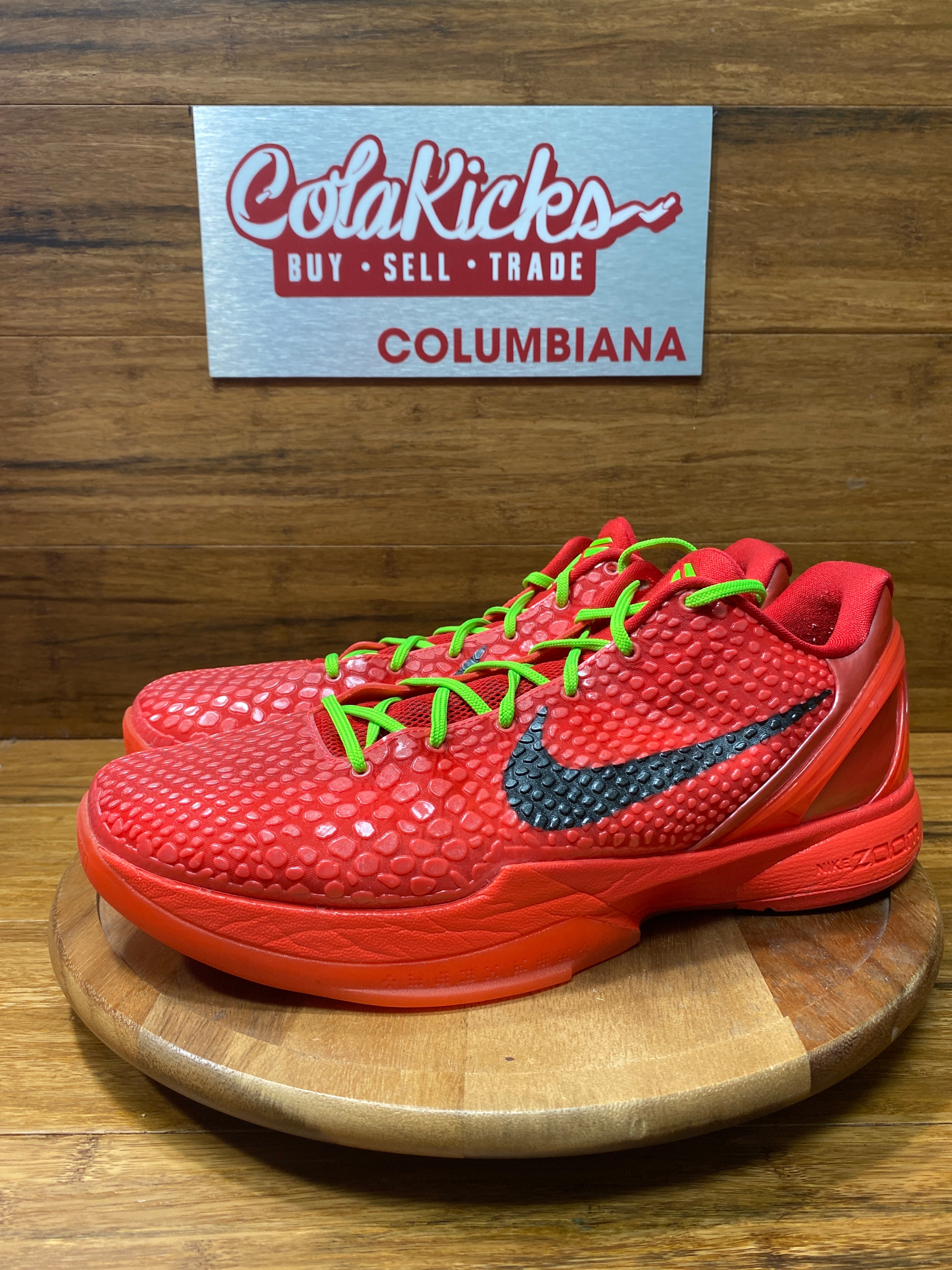 Nike Kobe 6 Protro Reverse Grinch