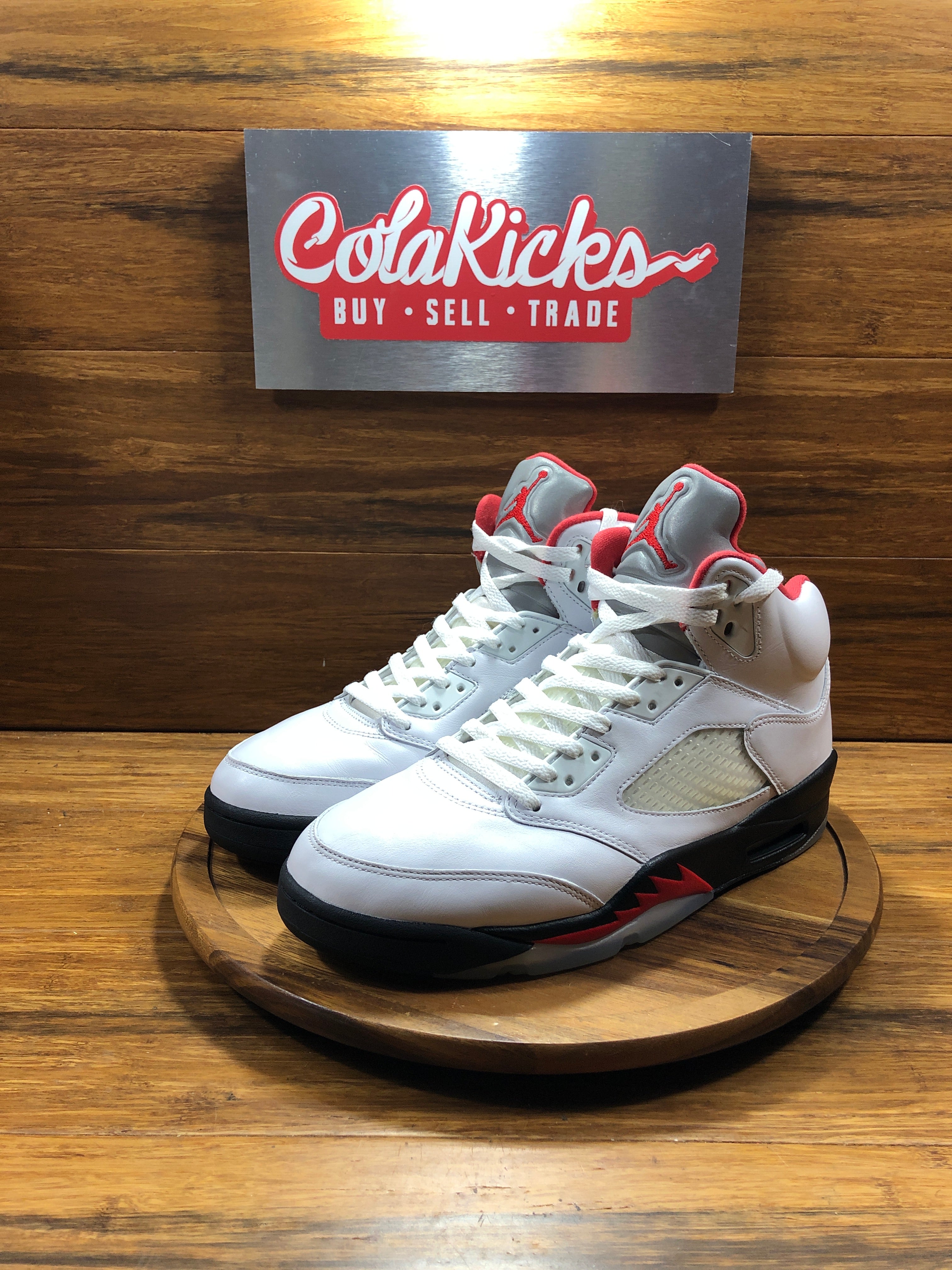 Jordan 5 Retro Fire Red Silver Tongue (2020)