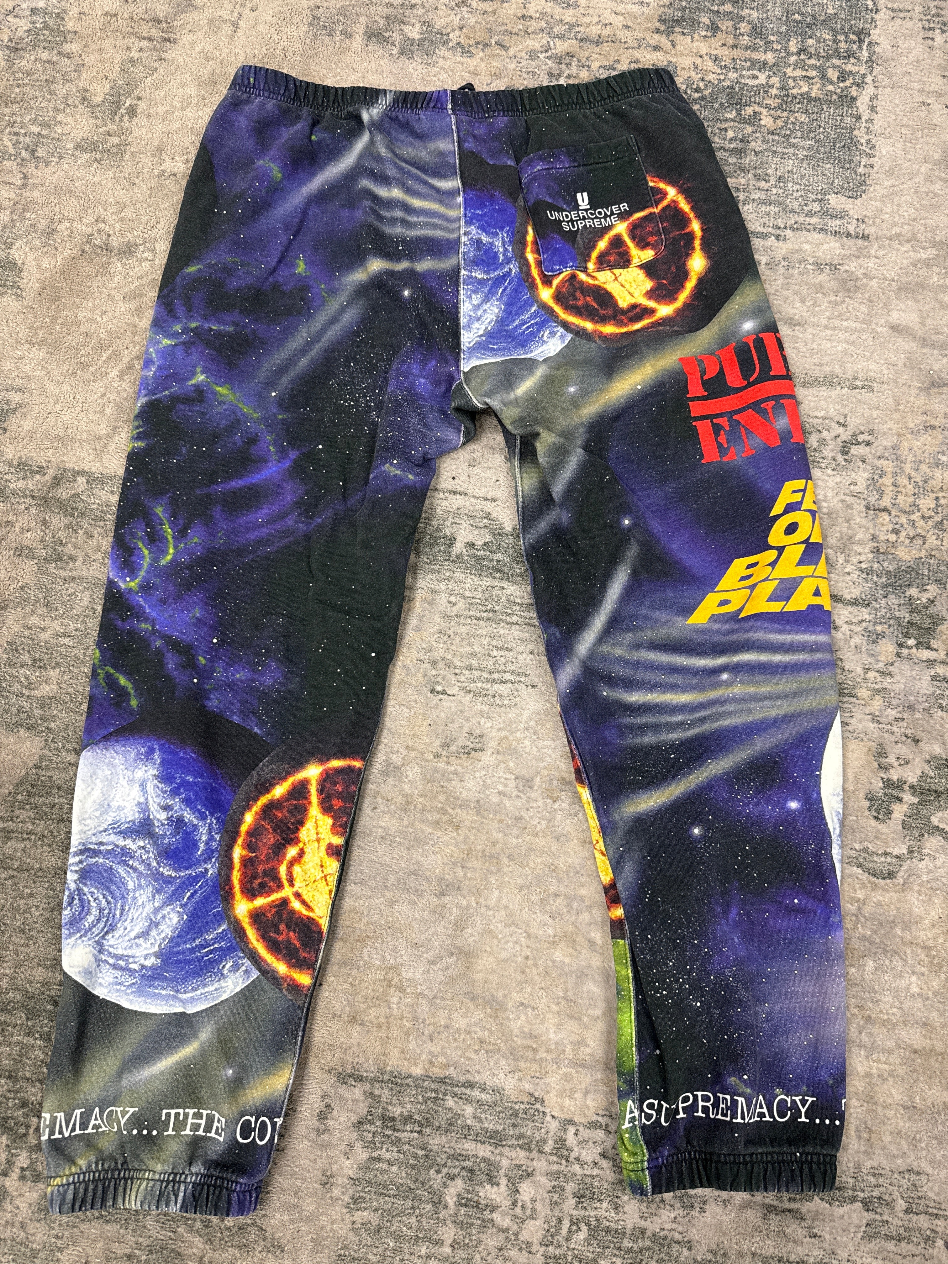 Supreme x undercover x Public Enemy Sweatpants