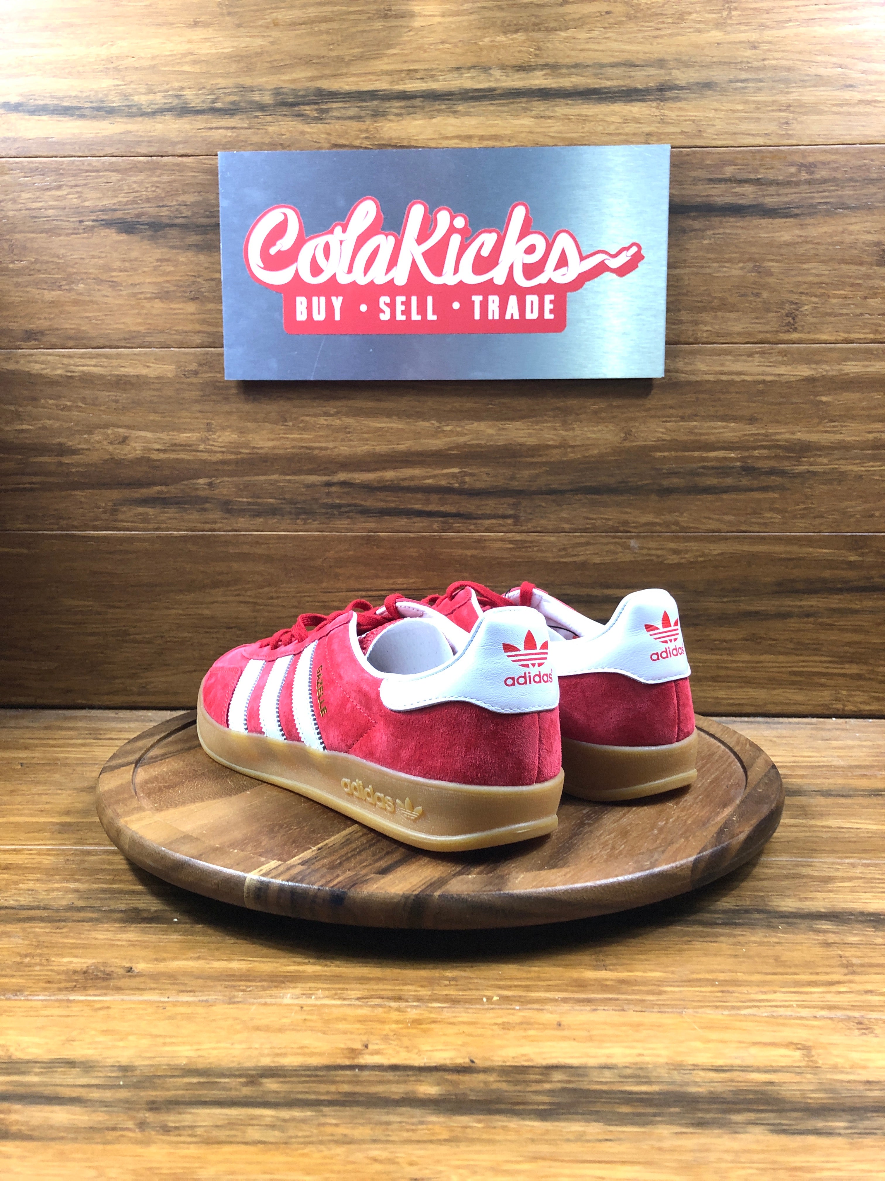 adidas Gazelle Indoor Scarlet Cloud White