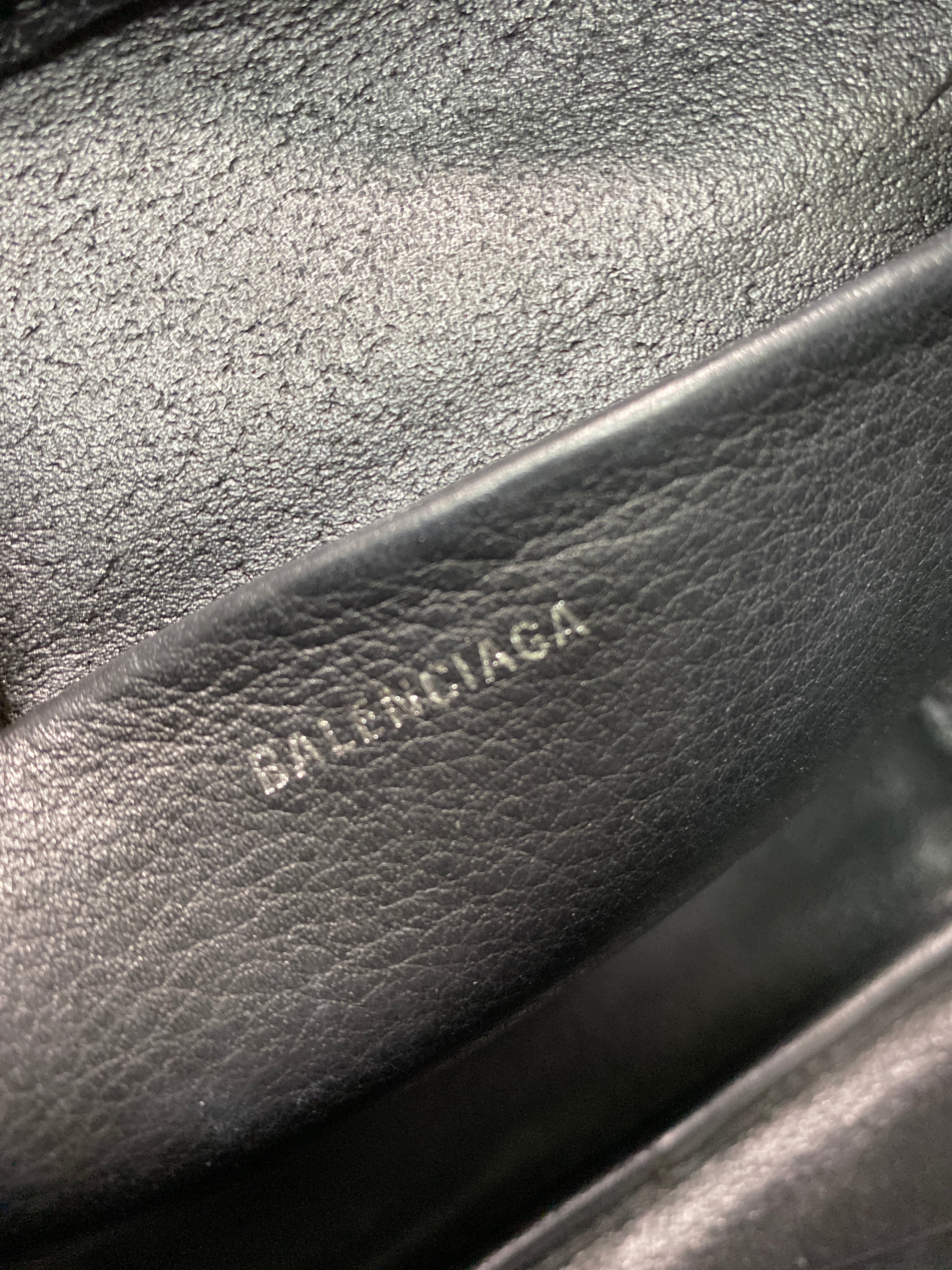 Balenciaga Black Leather Everyday Camera Bag