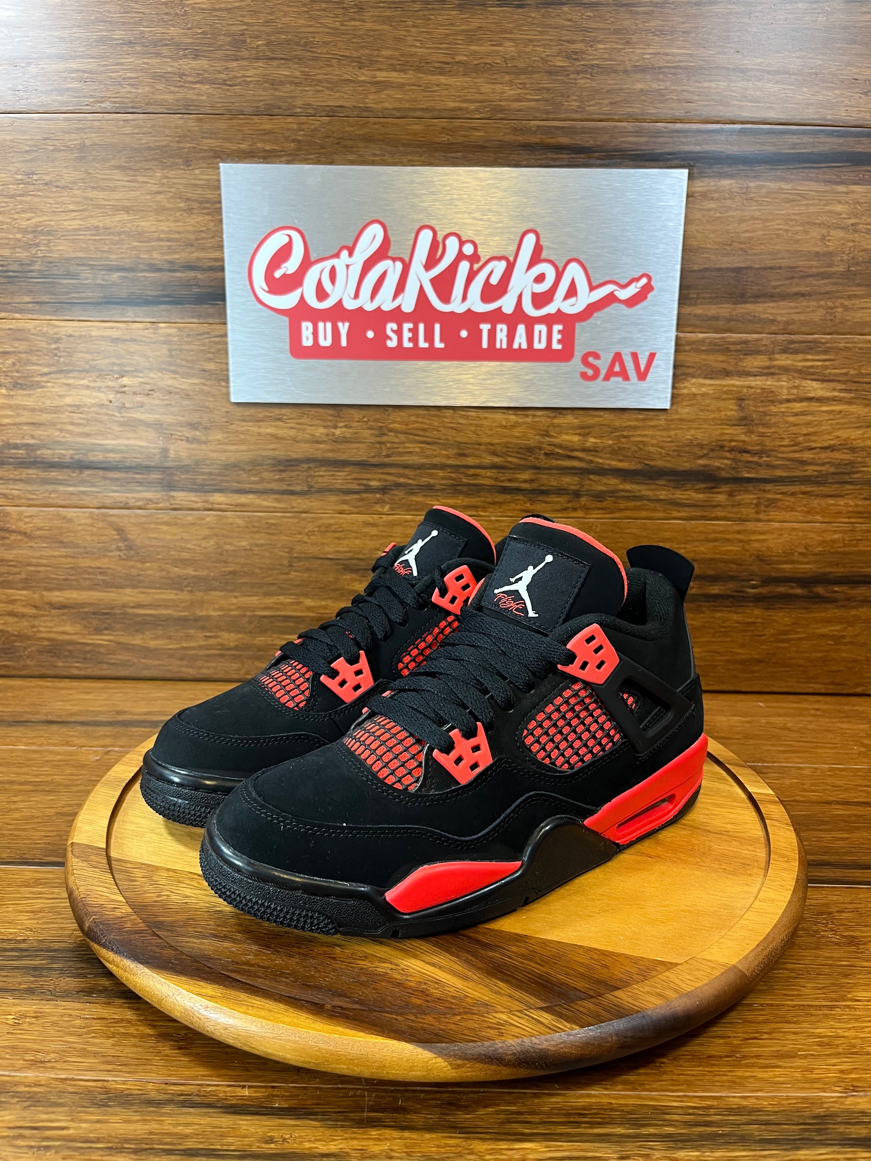 Jordan 4 Retro Red Thunder (GS)