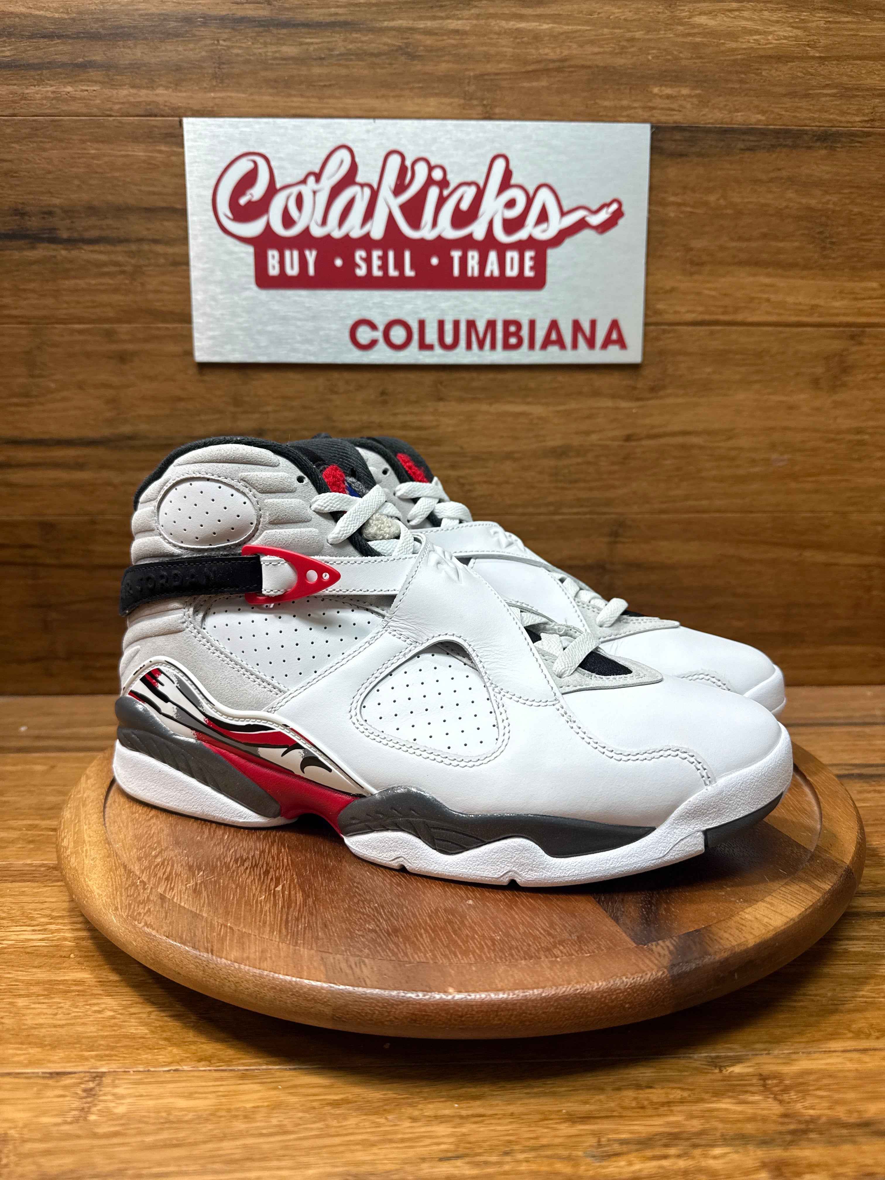 Jordan 8 Retro White True Red (2025)