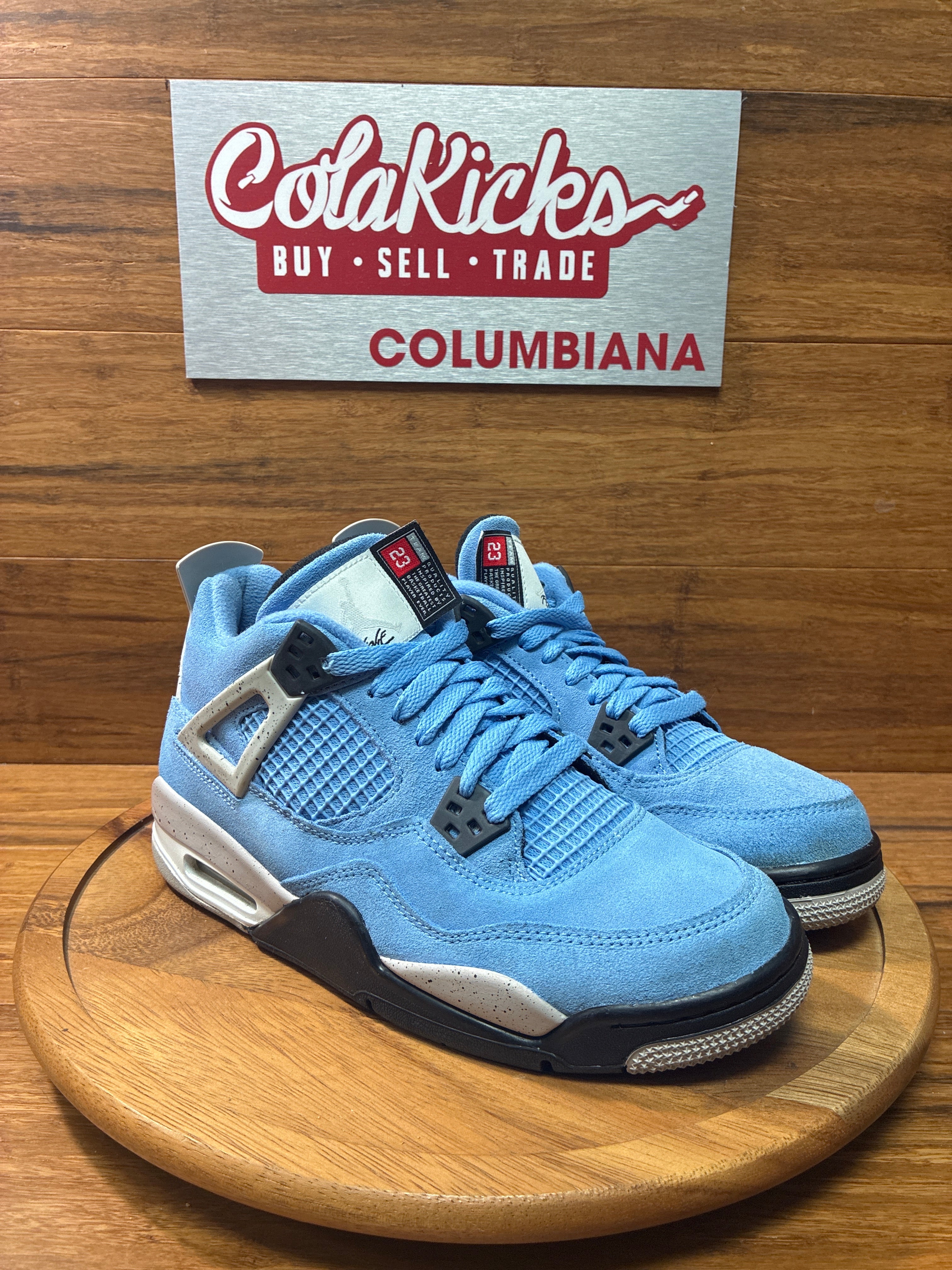 Jordan 4 Retro University Blue (GS)