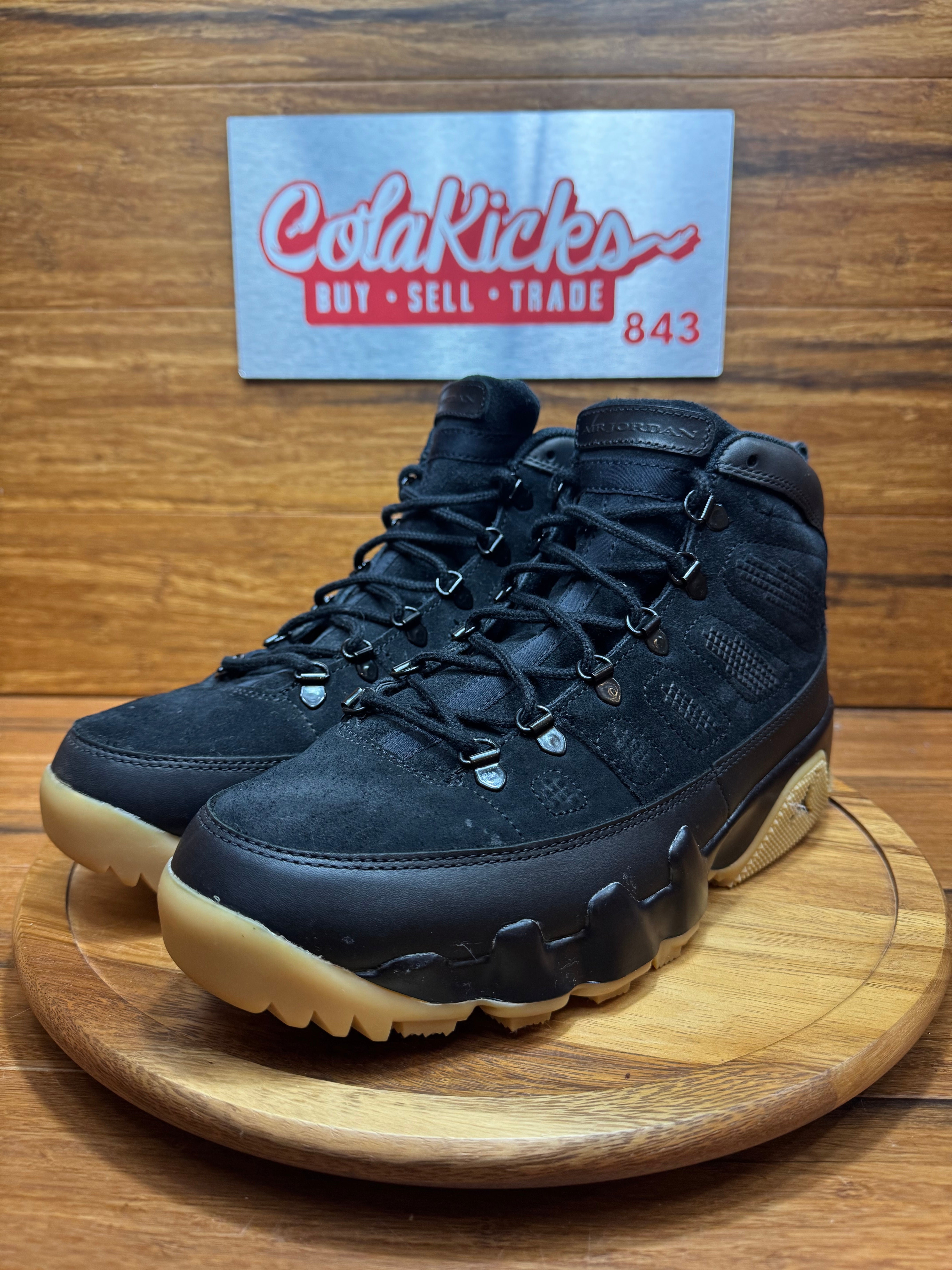 Jordan 9 Retro Boot NRG Black Light Gum