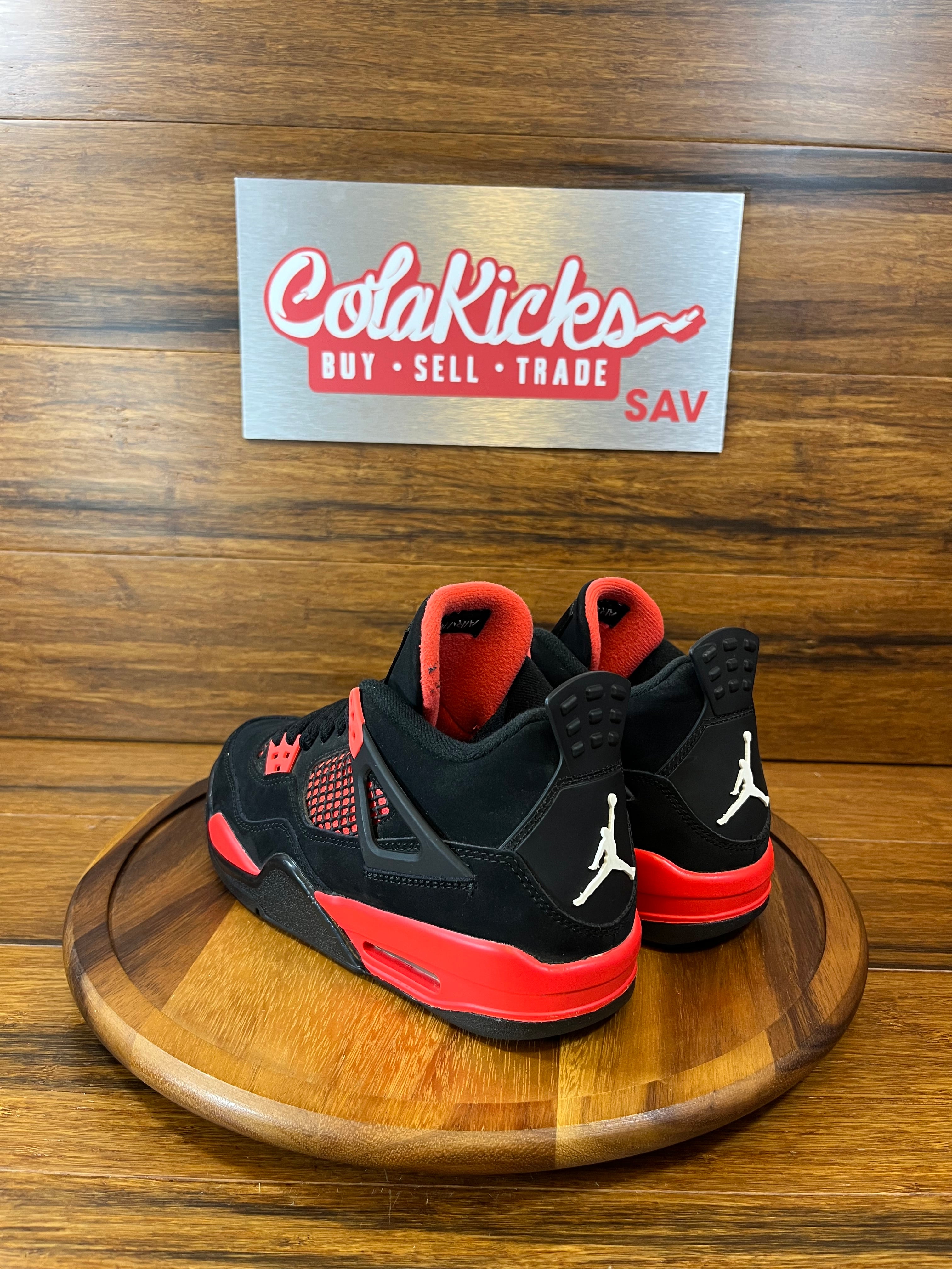 Jordan 4 Retro Red Thunder (GS)